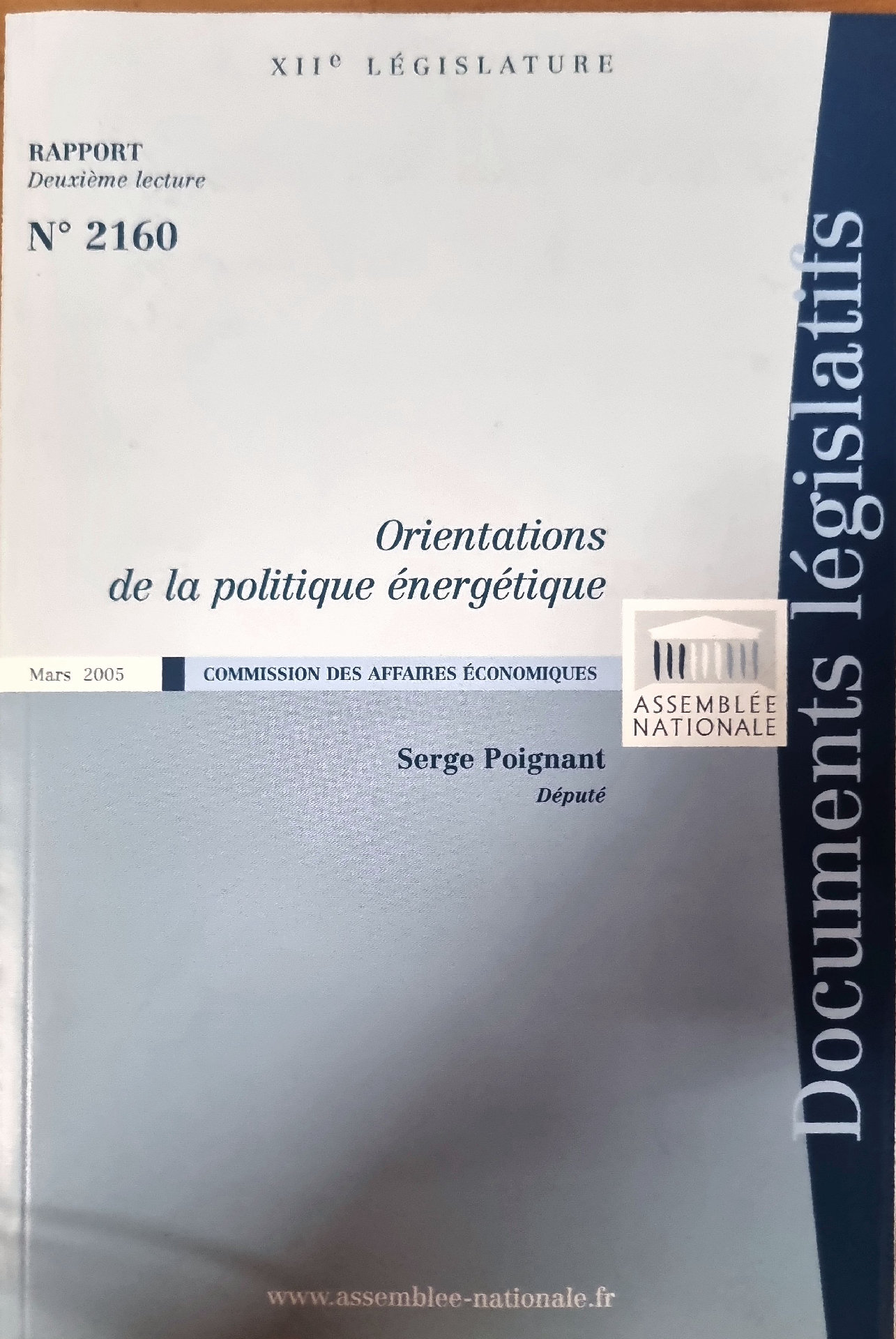 Orientations de la politique énergétique