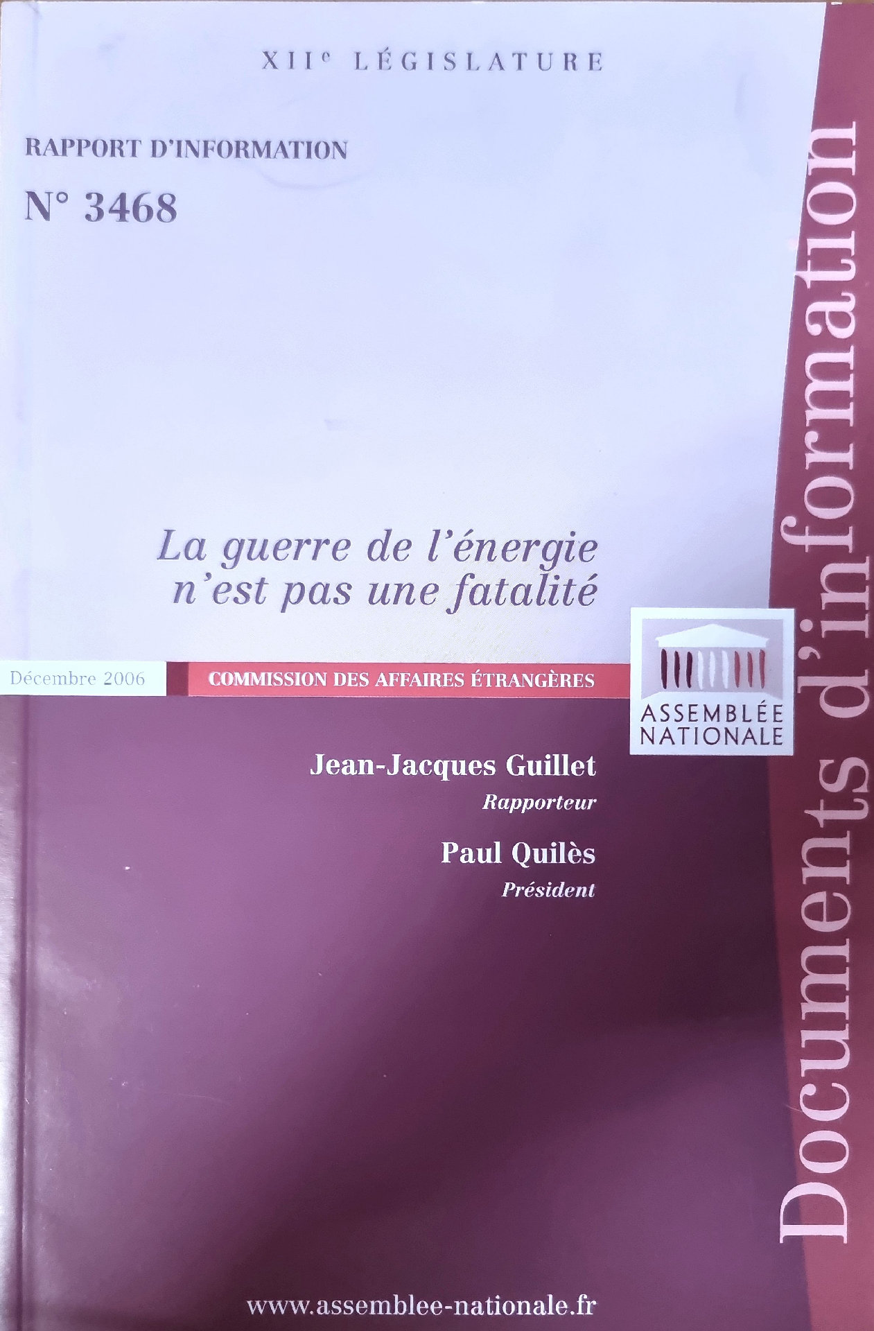 La guerre de l&rsquo;énergie n&rsquo;est pas une fatalité