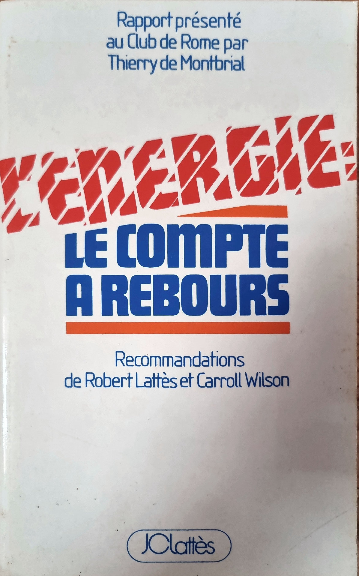 L&rsquo;ÉNERGIE LE COMPTE À REBOURS