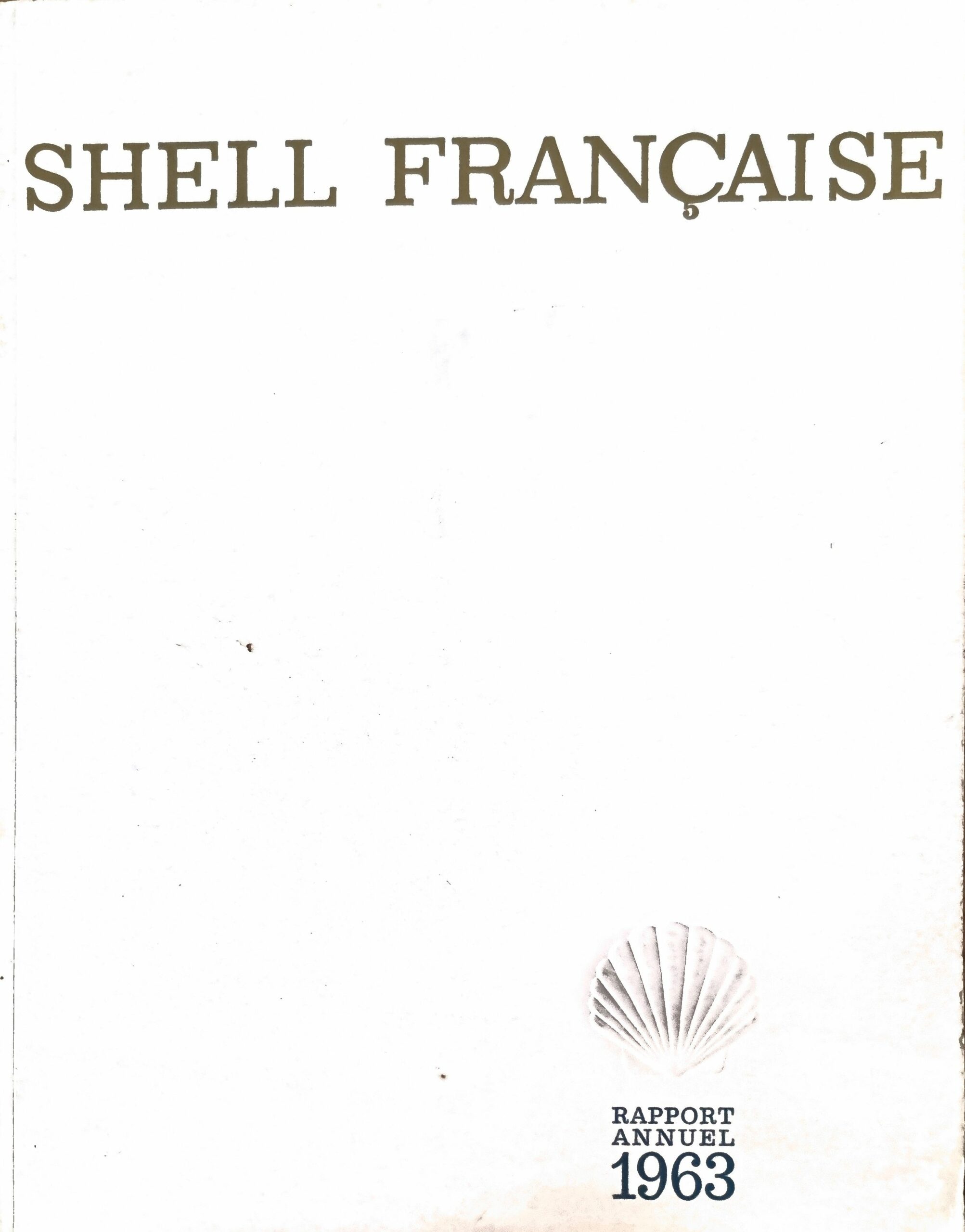 Rapport Annuel 1963