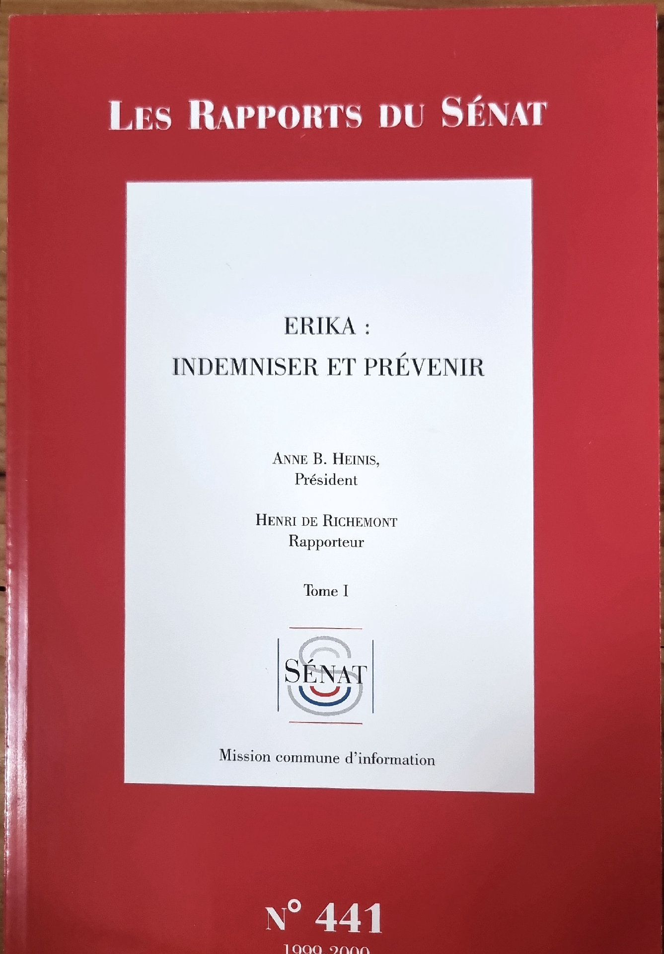 Erika : Indemniser et Prévenir