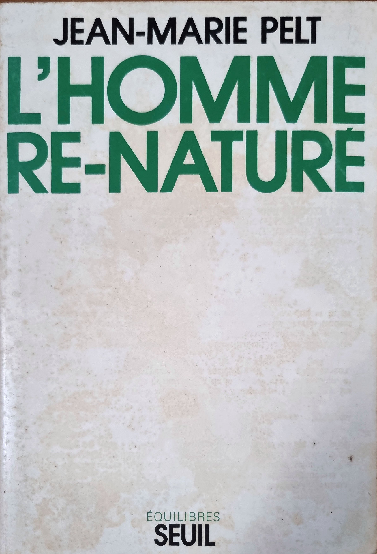 L&rsquo;HOMME RE-NATURE