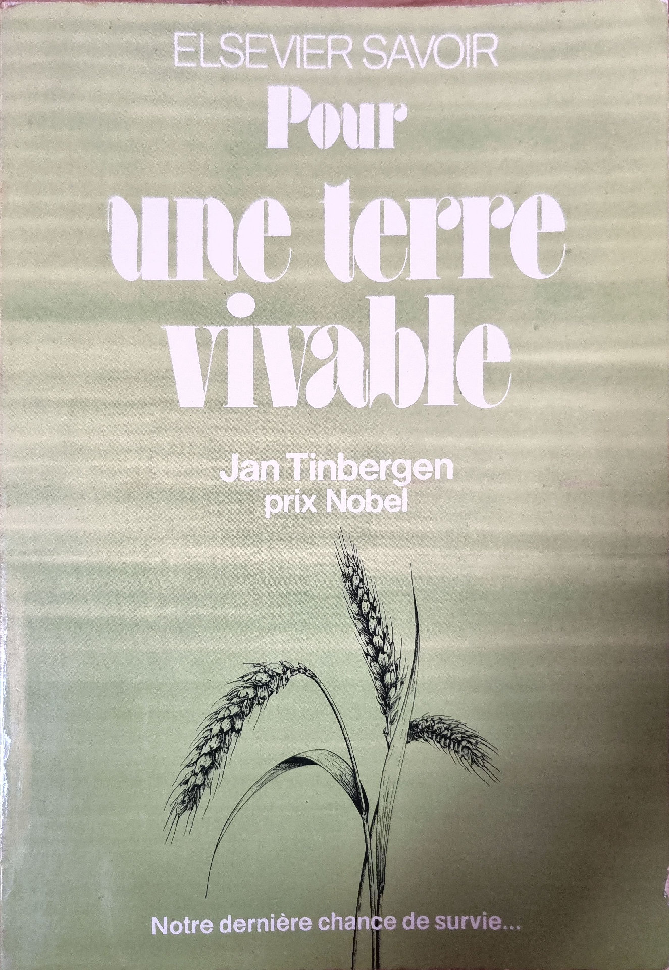 Pour une terre vivable