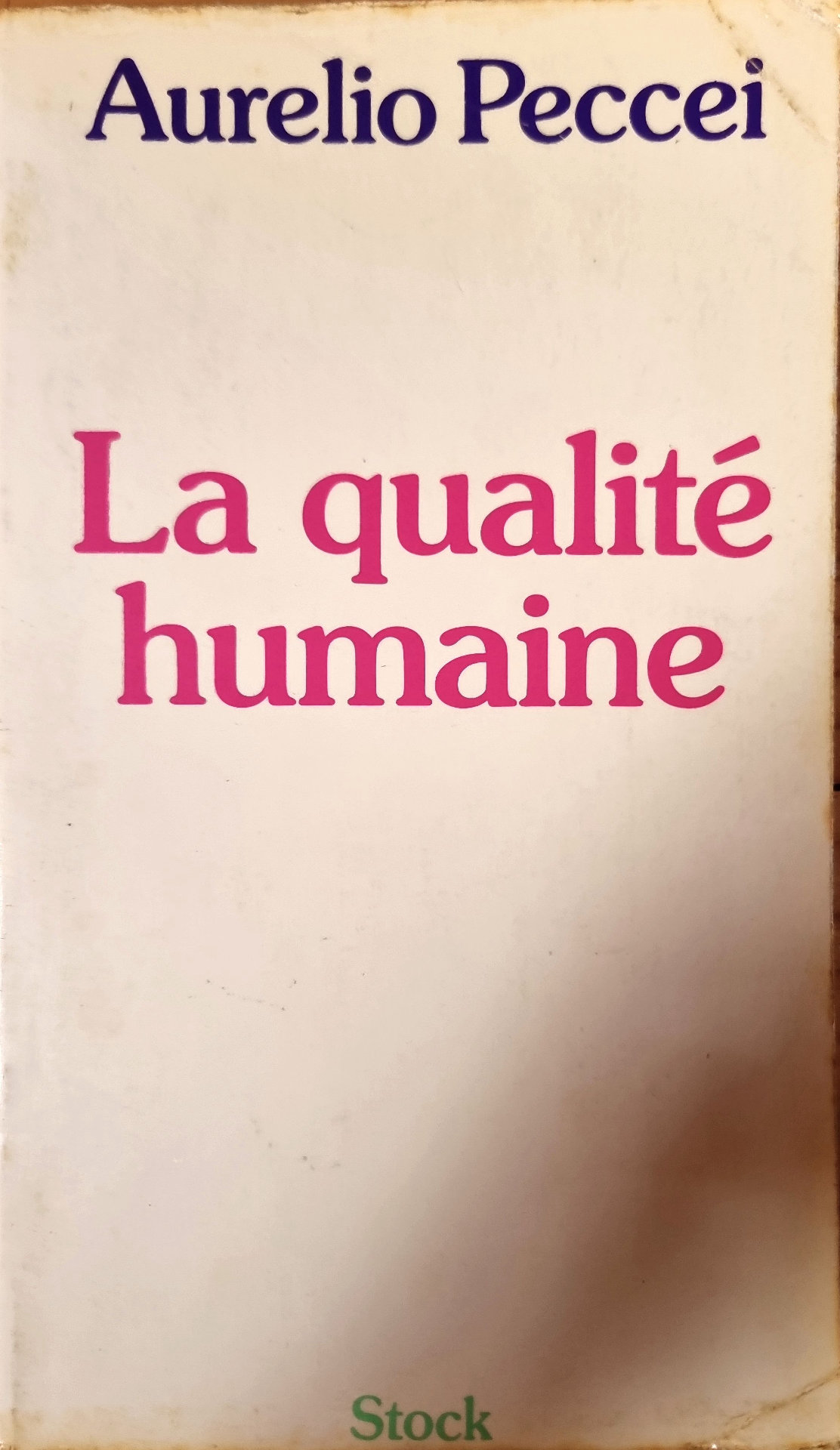 La qualité humaine