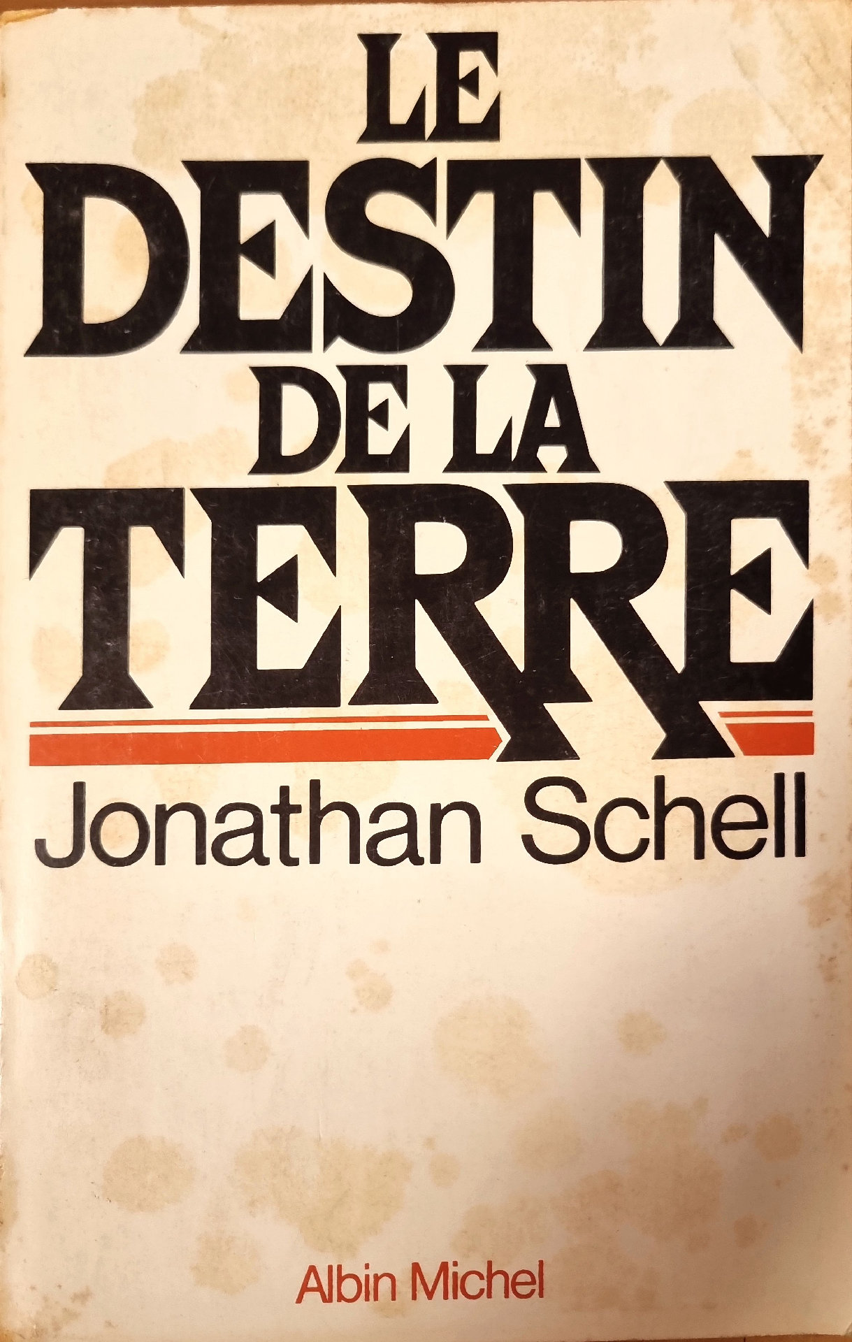 LE DESTIN DE LA TERRE