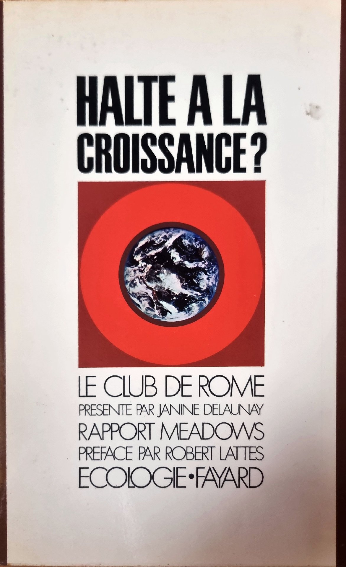 Halte à la croissance ?