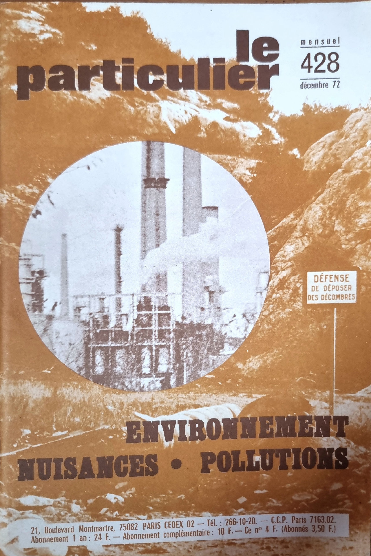 Le Particulier : Environnement, Nuisances, Pollutions