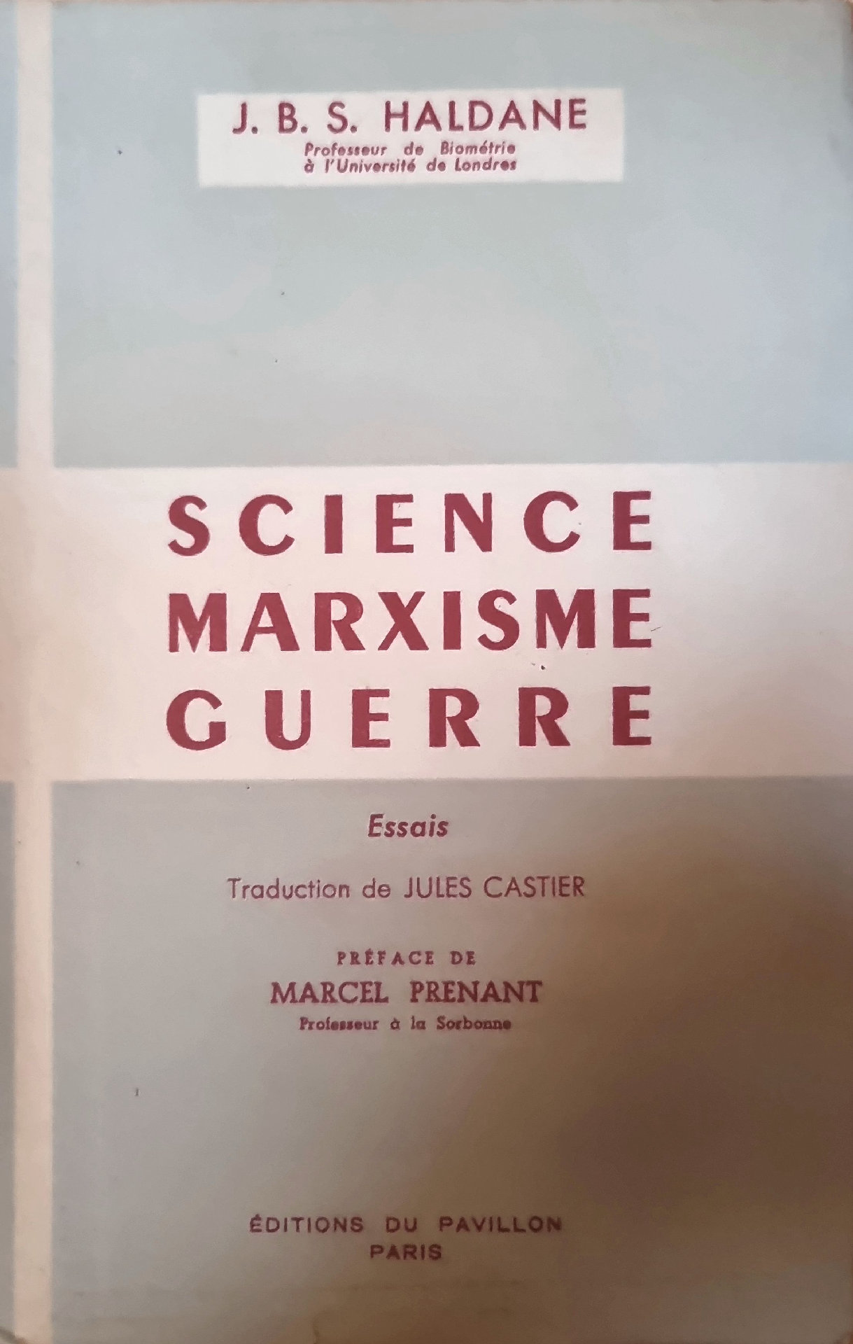 Science Marxisme Guerre