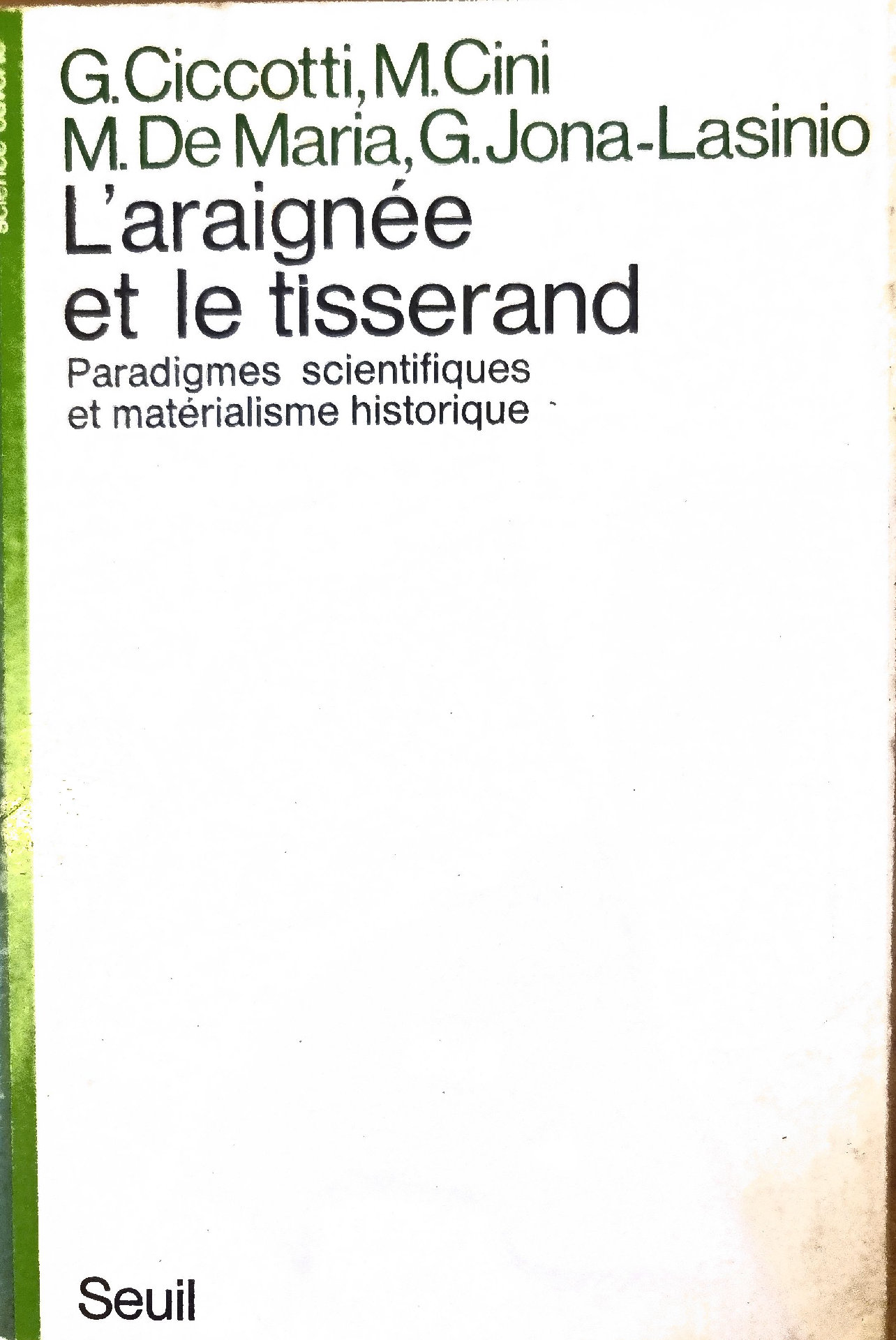 L&rsquo;araignée et le tisserand
