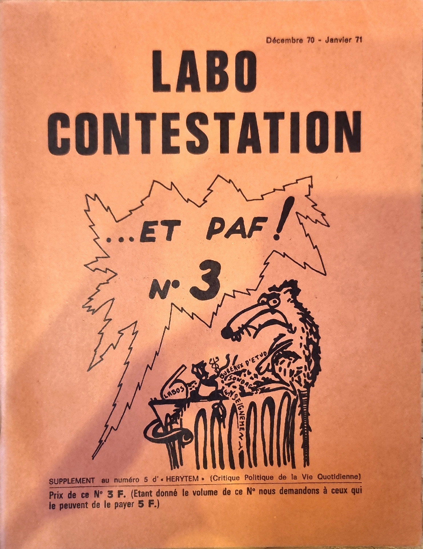 LABO CONTESTATION N° 3