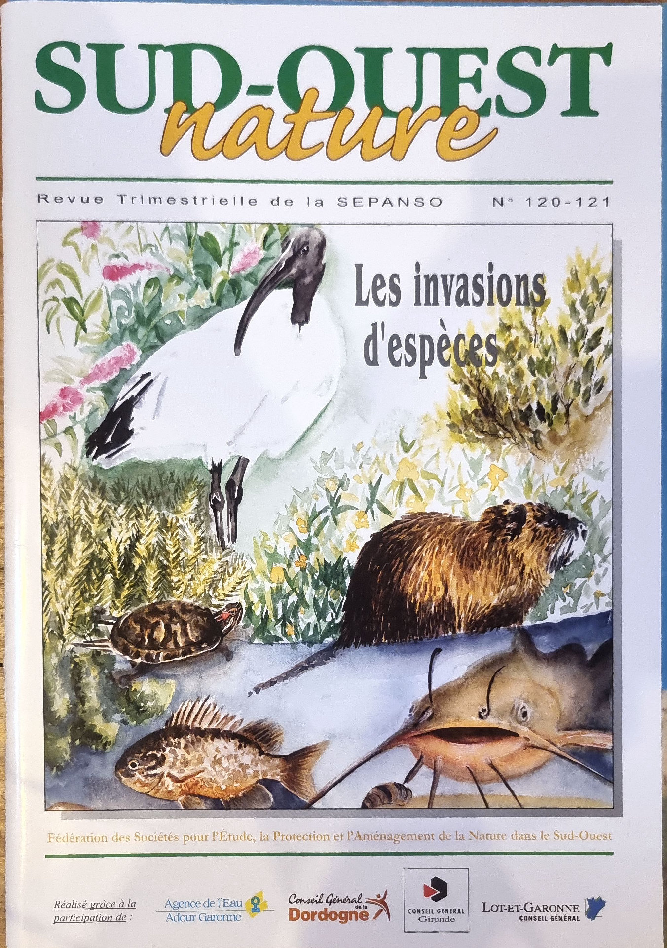 SUD-OUEST nature : Les invasions d&rsquo;espèces