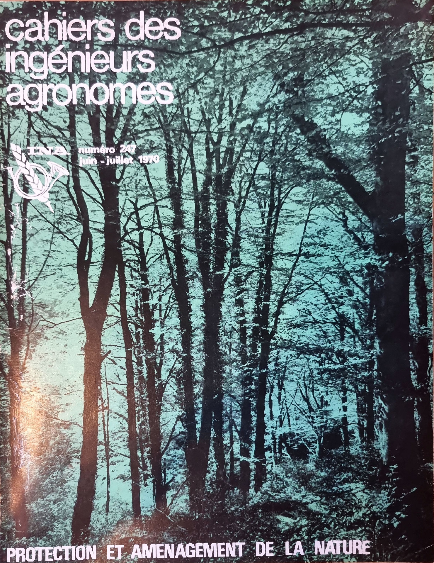 Cahiers des ingénieurs agronomes – Protection et aménagement de la nature