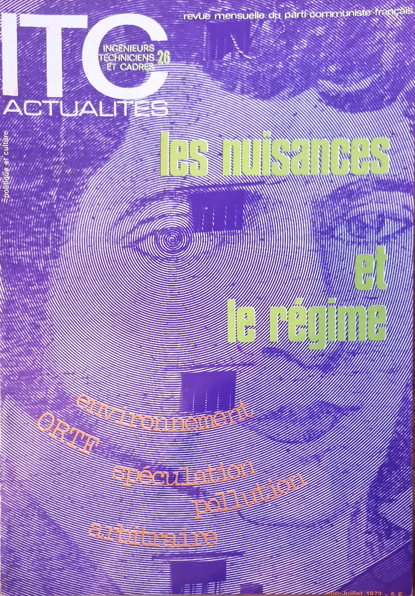 ITC Actualités : Les Nuisances et le Régime