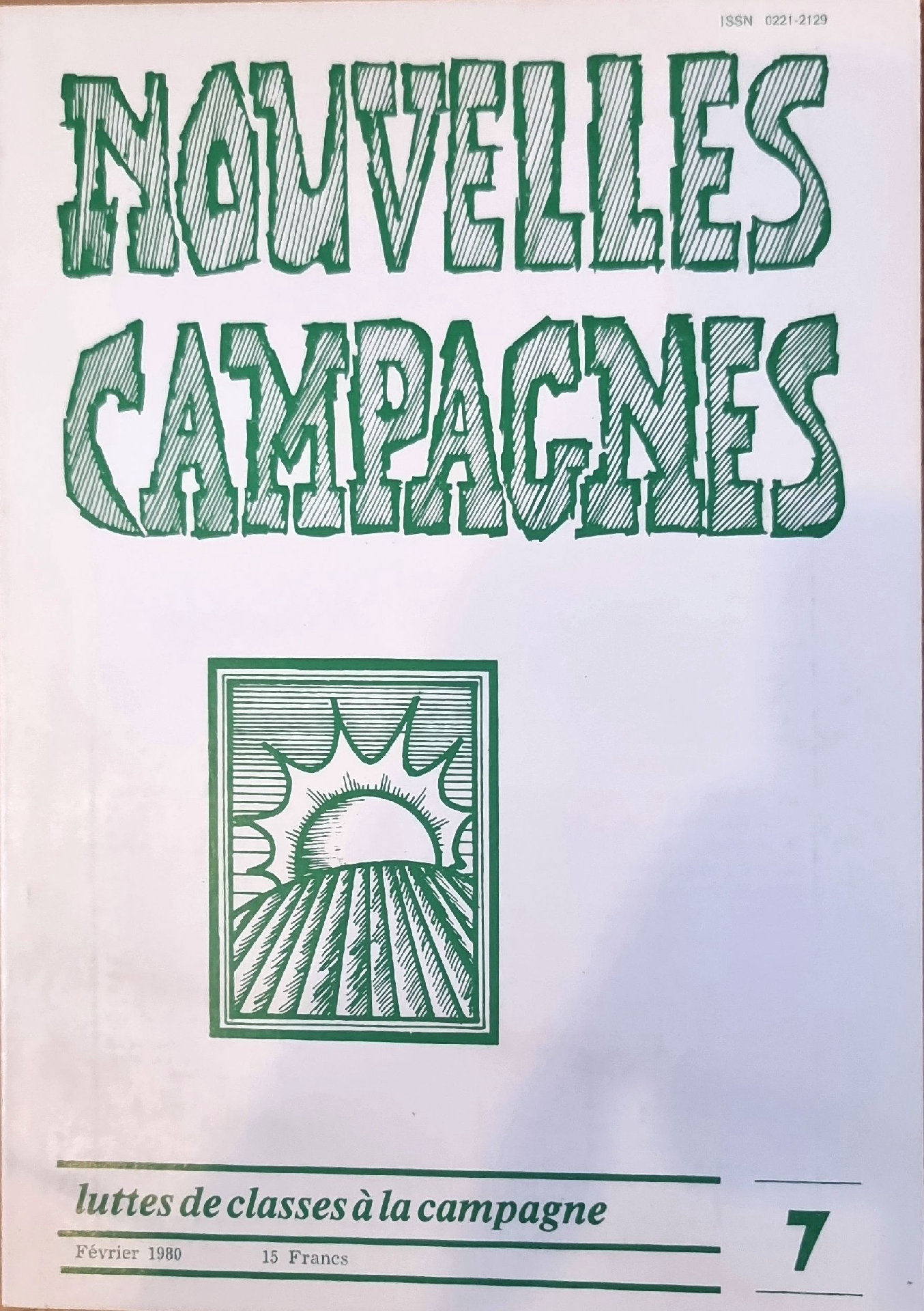 Nouvelles Campagnes n° 7
