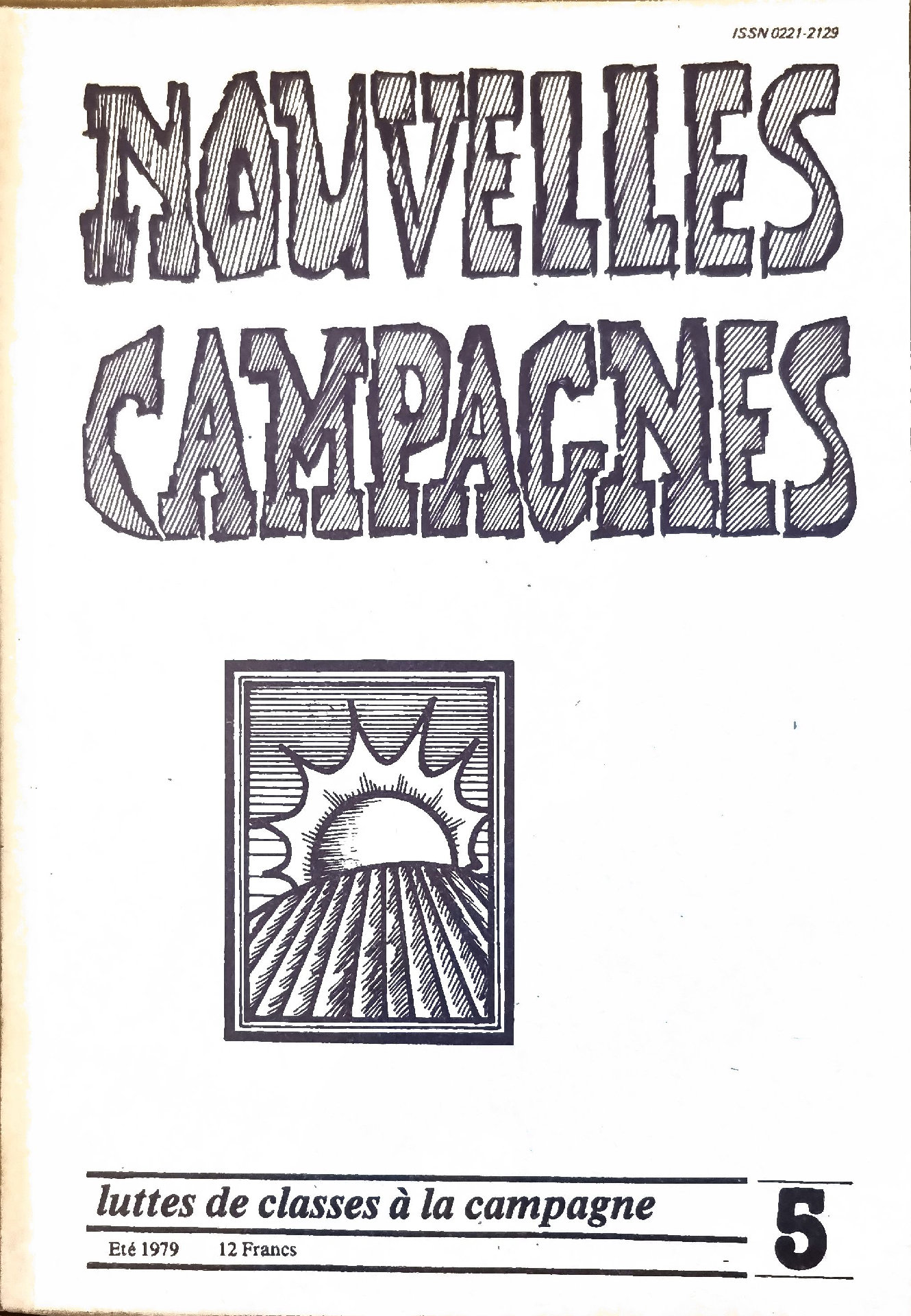 Nouvelles Campagnes n° 5 : luttes de classes à la campagne