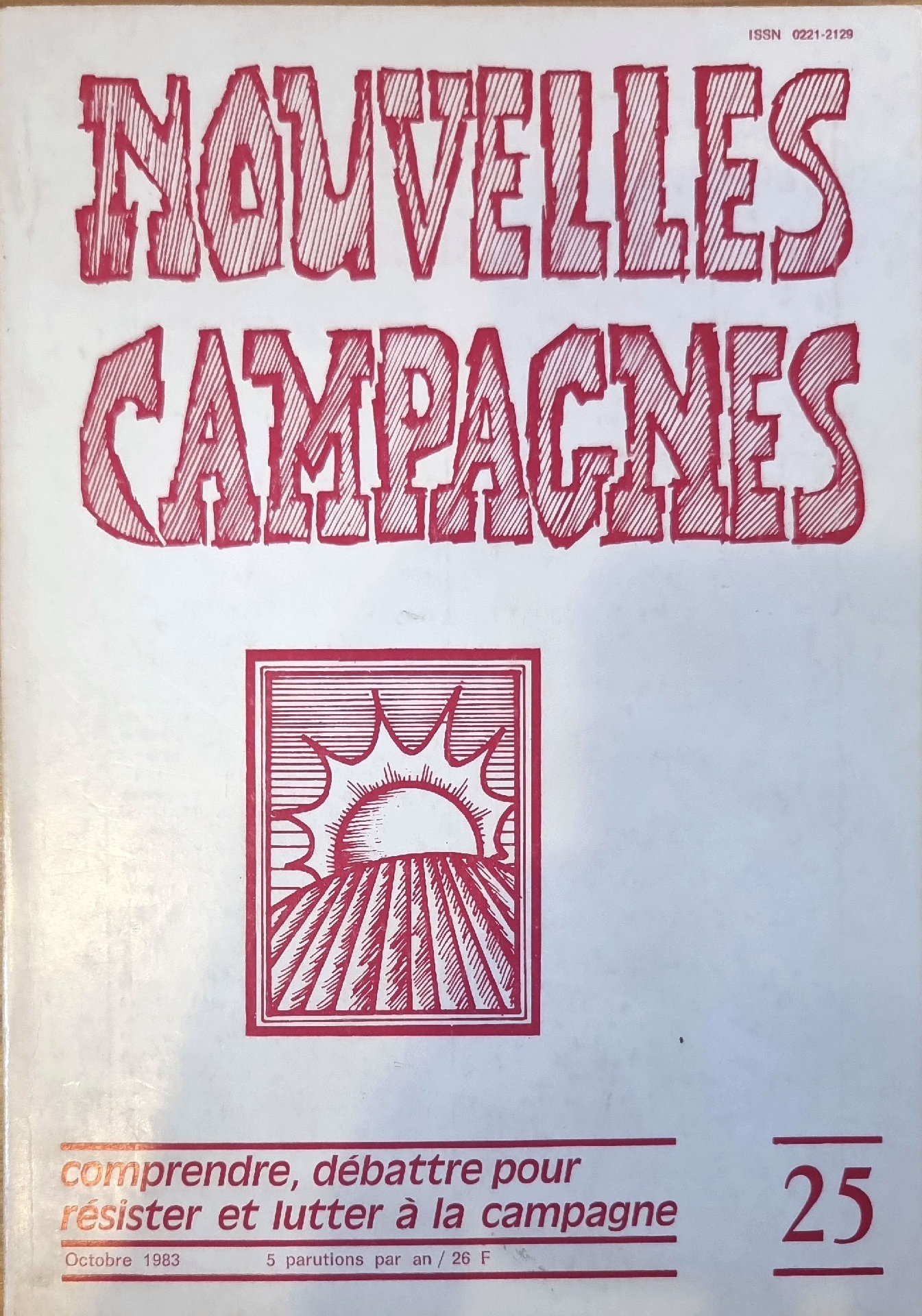 Nouvelles Campagnes n° 25