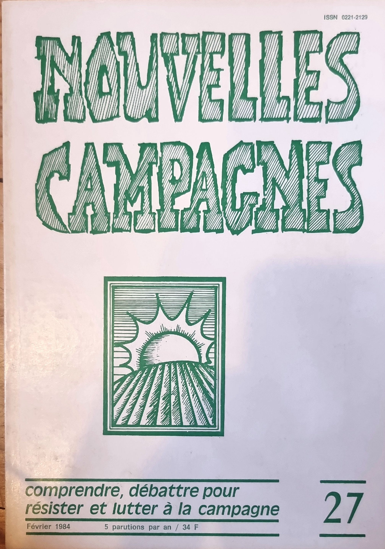 Nouvelles Campagnes n° 27