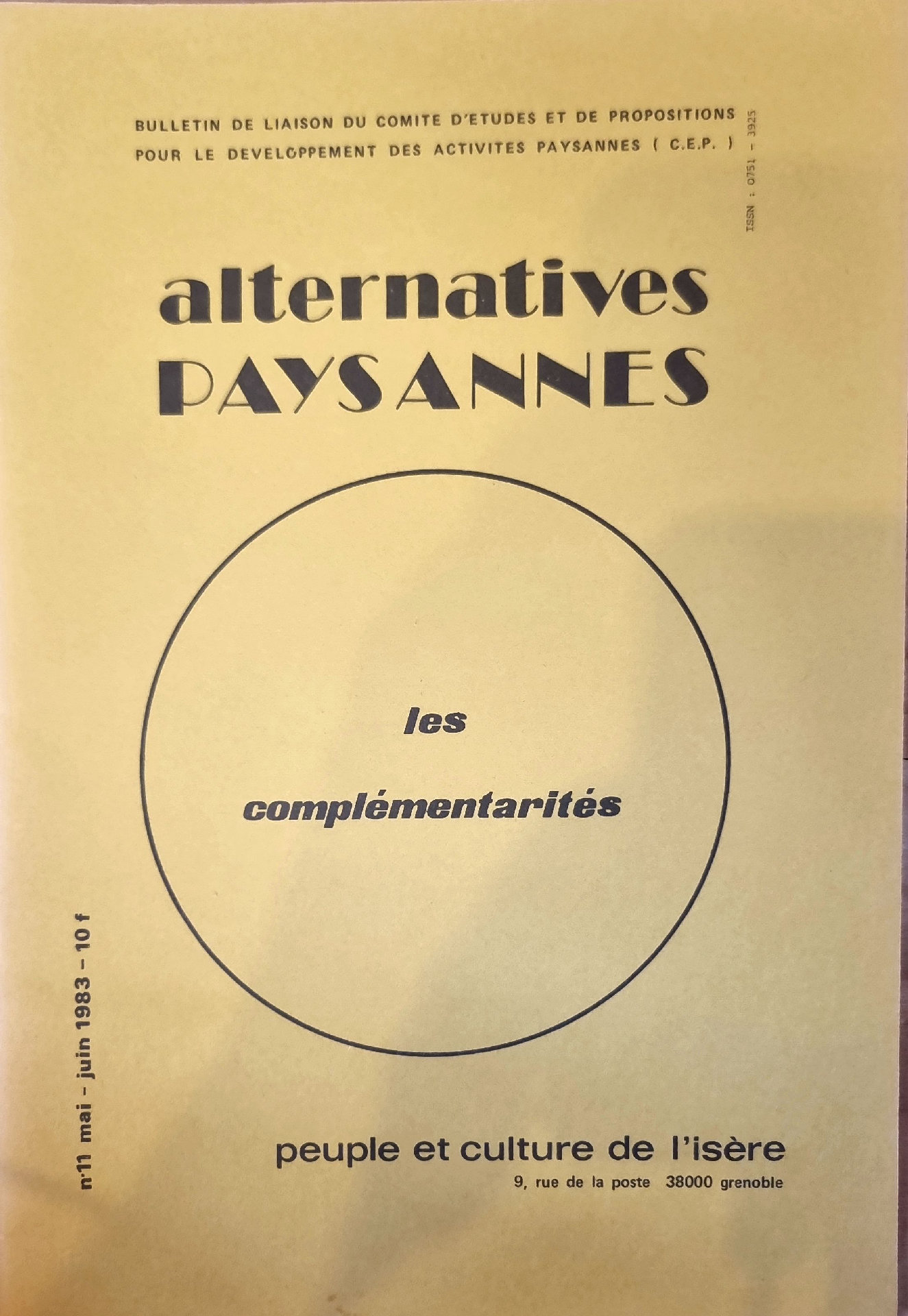 Alternatives paysannes : les complémentarités