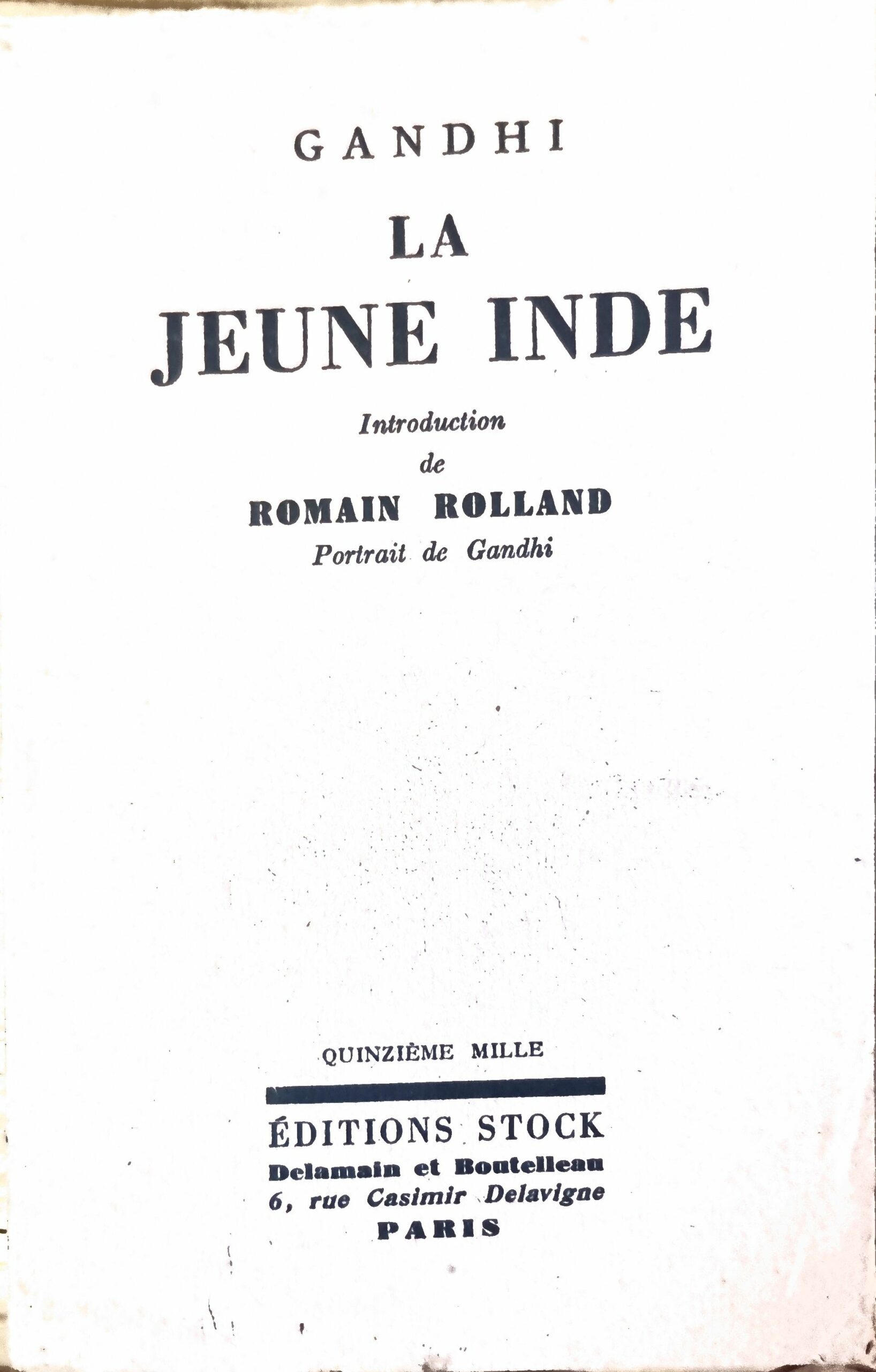 La Jeune Inde