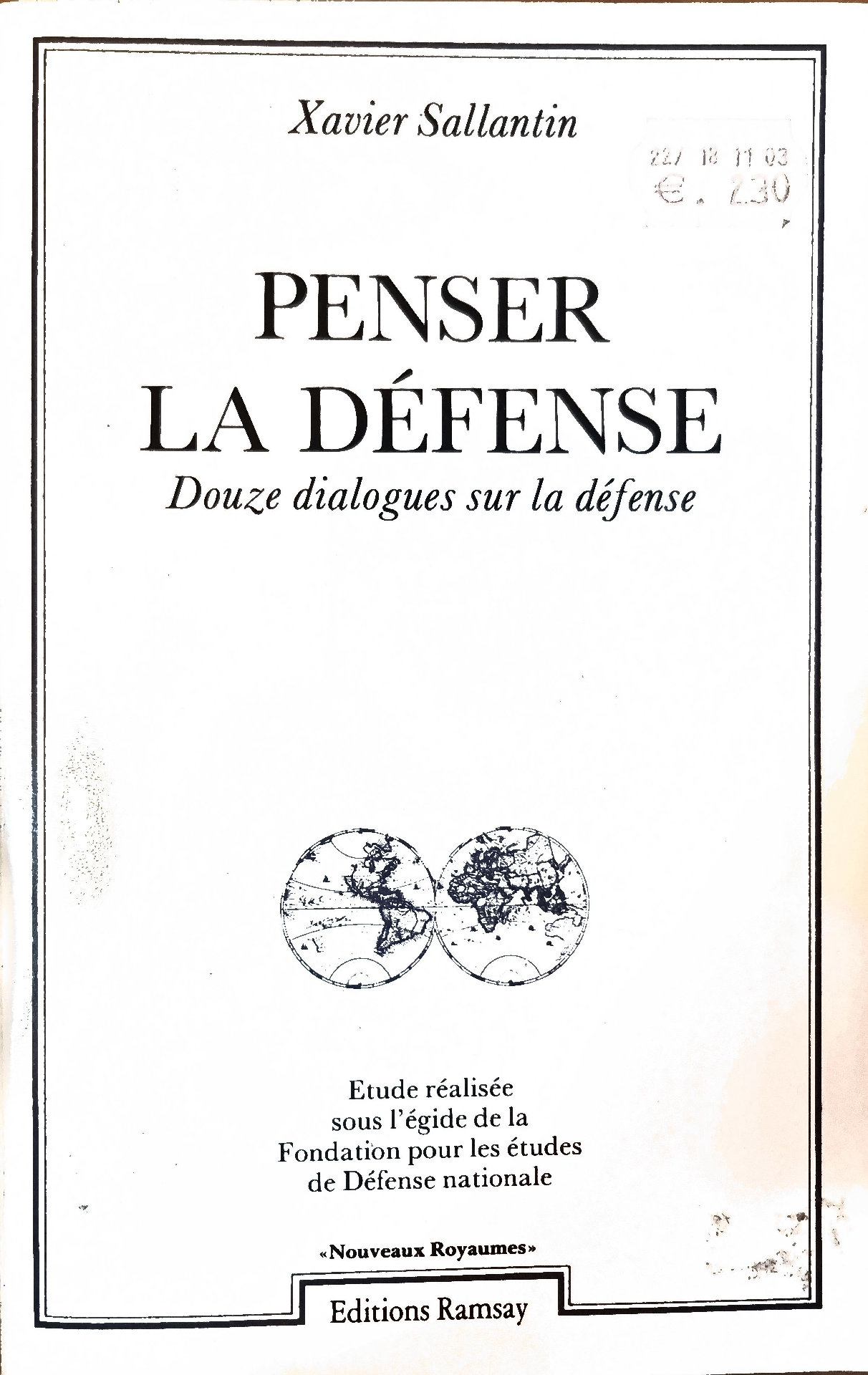 PENSER LA DÉFENSE