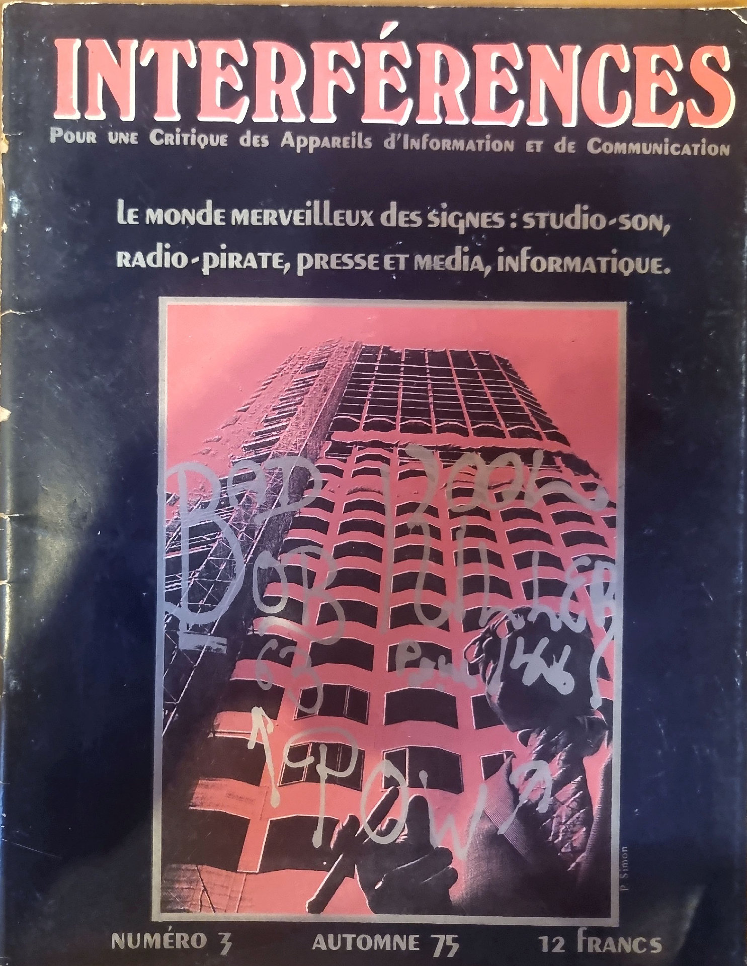 INTERFÉRENCES : Pour une Critique des Appareils d&rsquo;Information et de Communication
