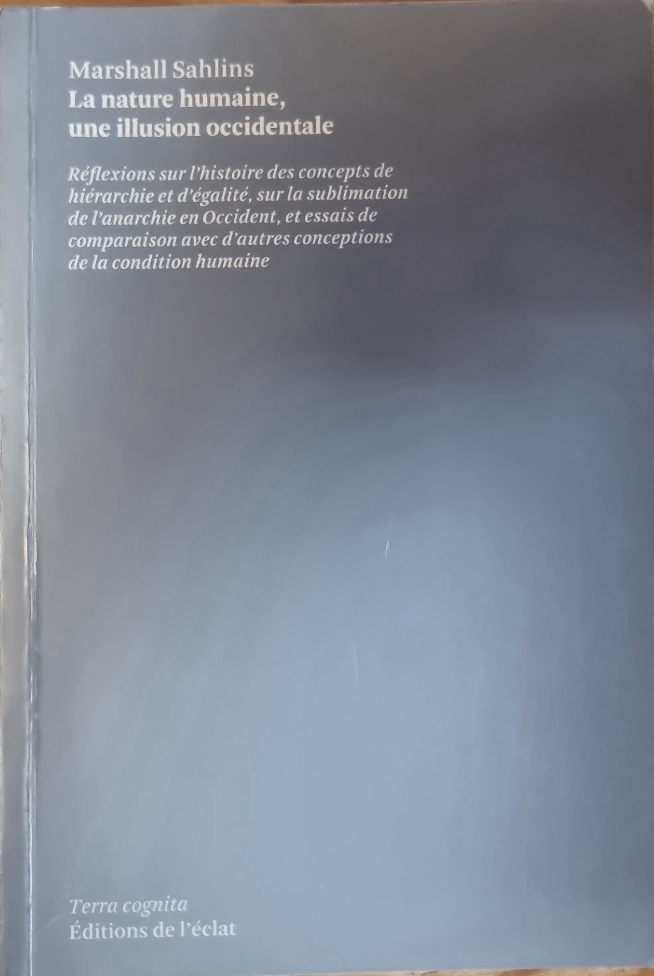 La nature humaine, une illusion occidentale
