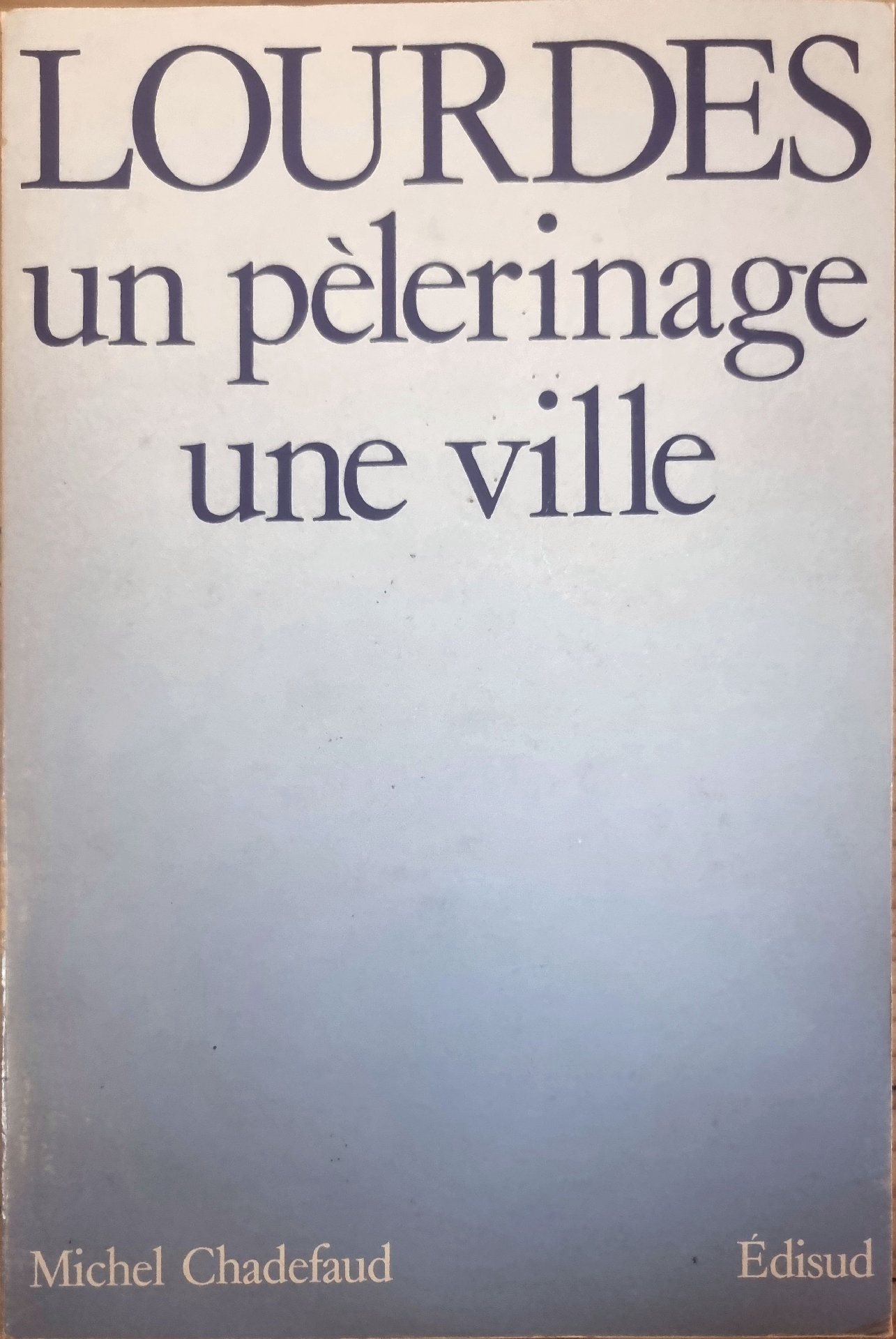 LOURDES un pèlerinage une ville