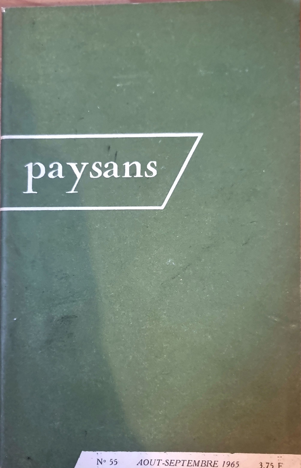 paysans N° 55