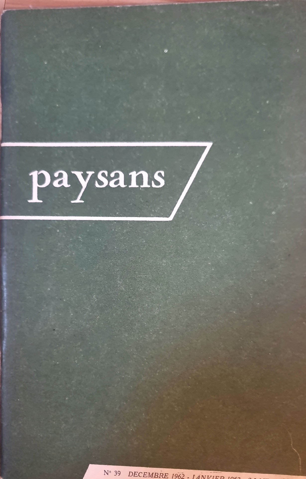 paysans