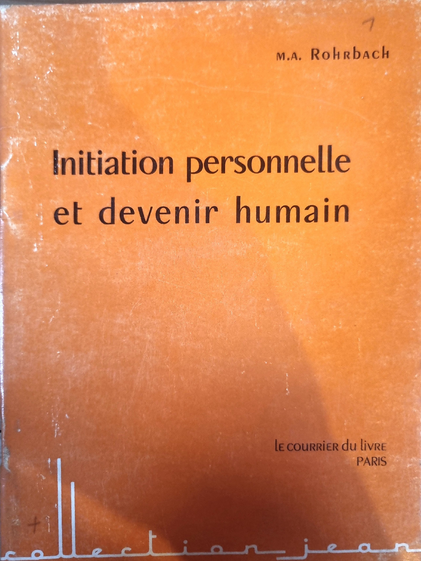 Initiation personnelle et devenir humain