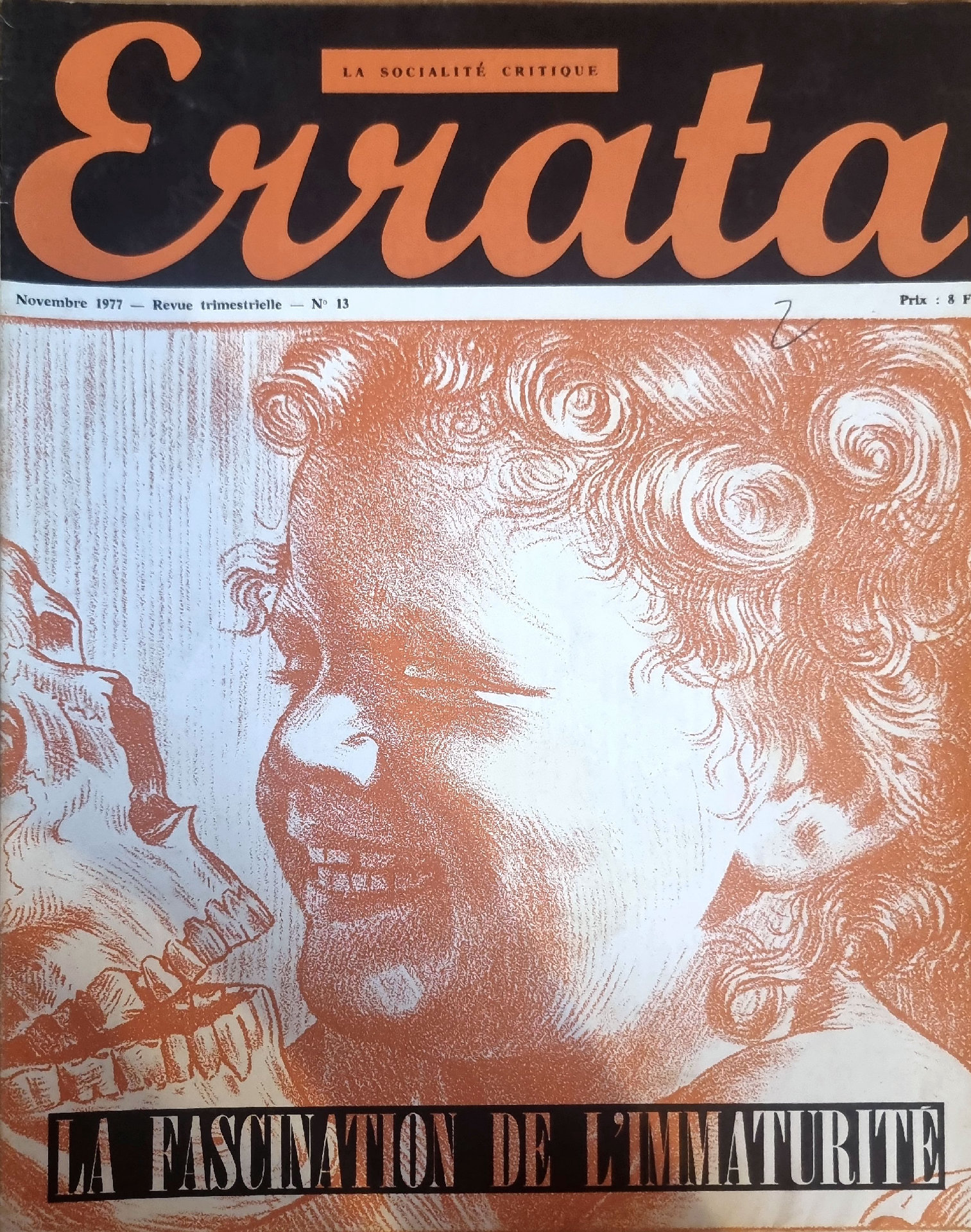 Errata : La fascination de l&rsquo;immaturité