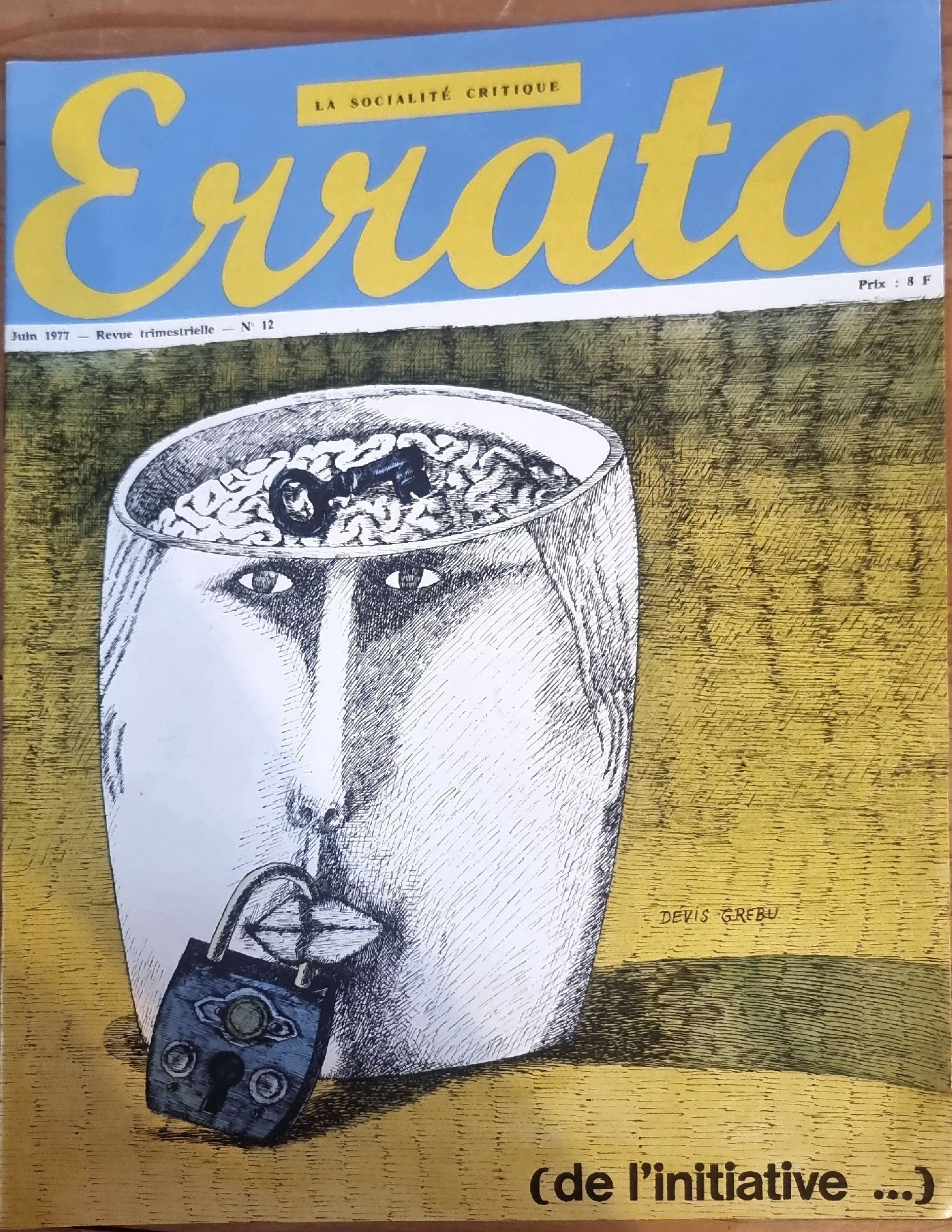 Erata : La Socialité Critique, N° 12