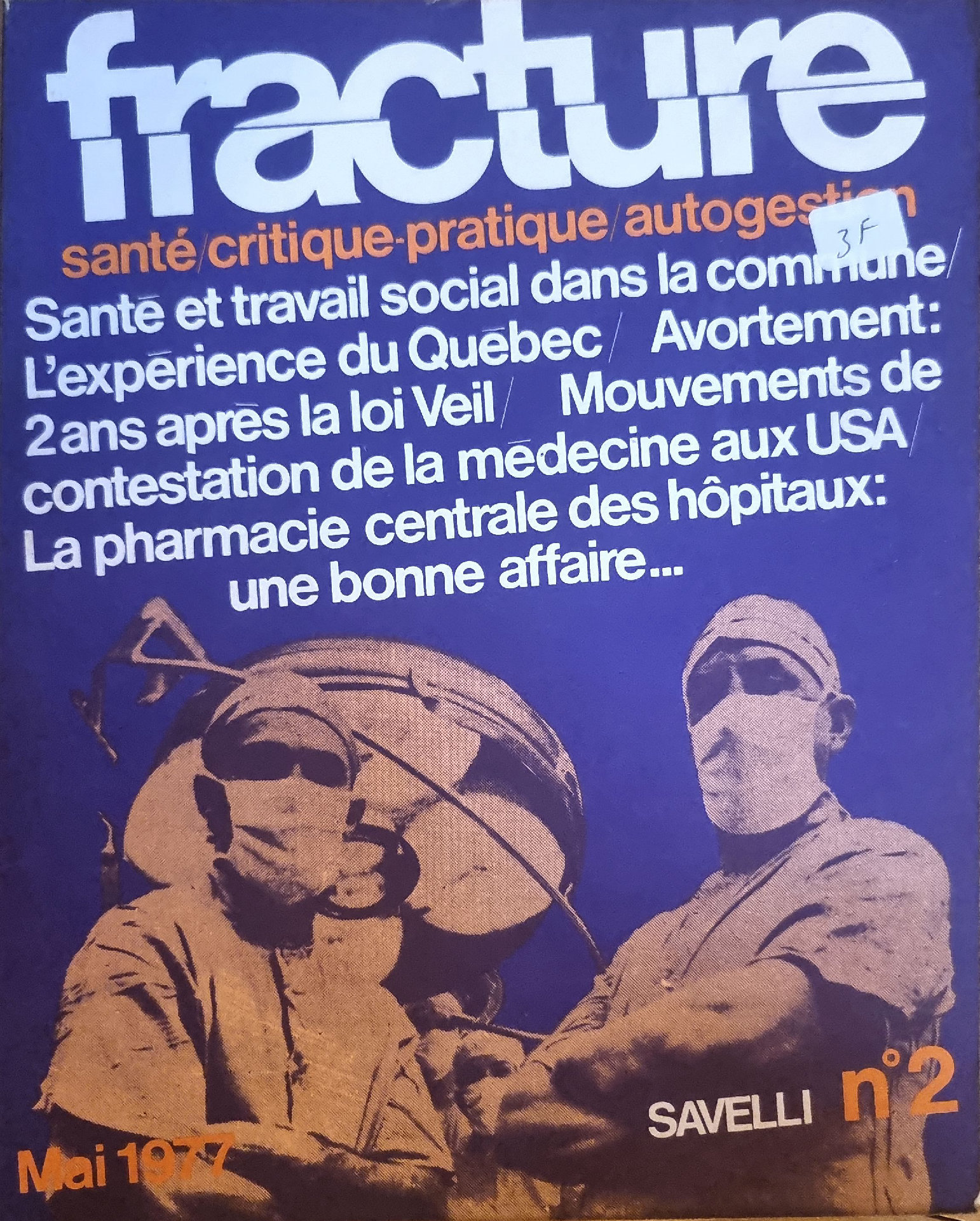 Fracture (n°2) : Santé critique-pratique / autogestion