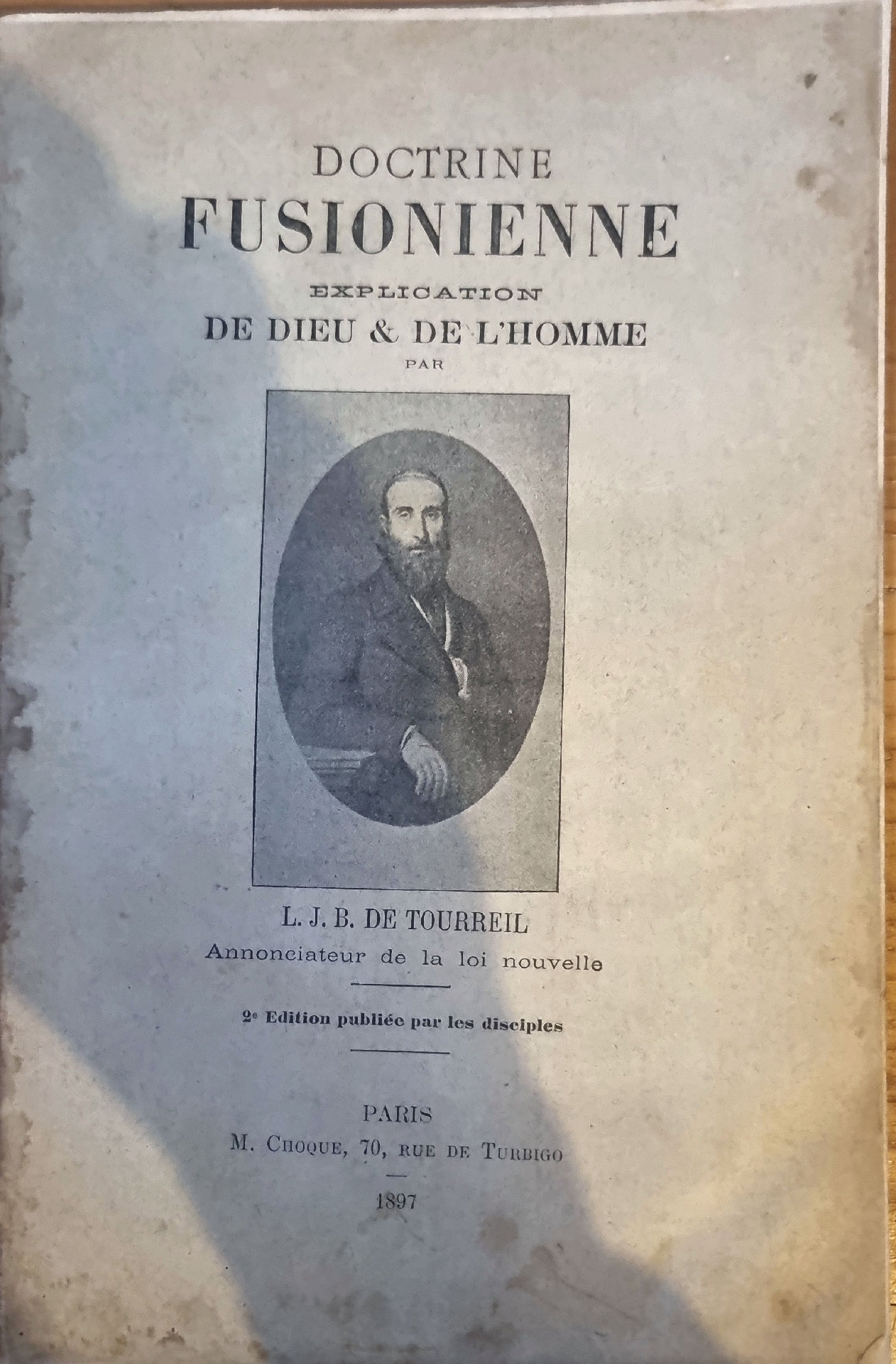 DOCTRINE FUSIONIENNE EXPLICATION DE DIEU & DE L&rsquo;HOMME