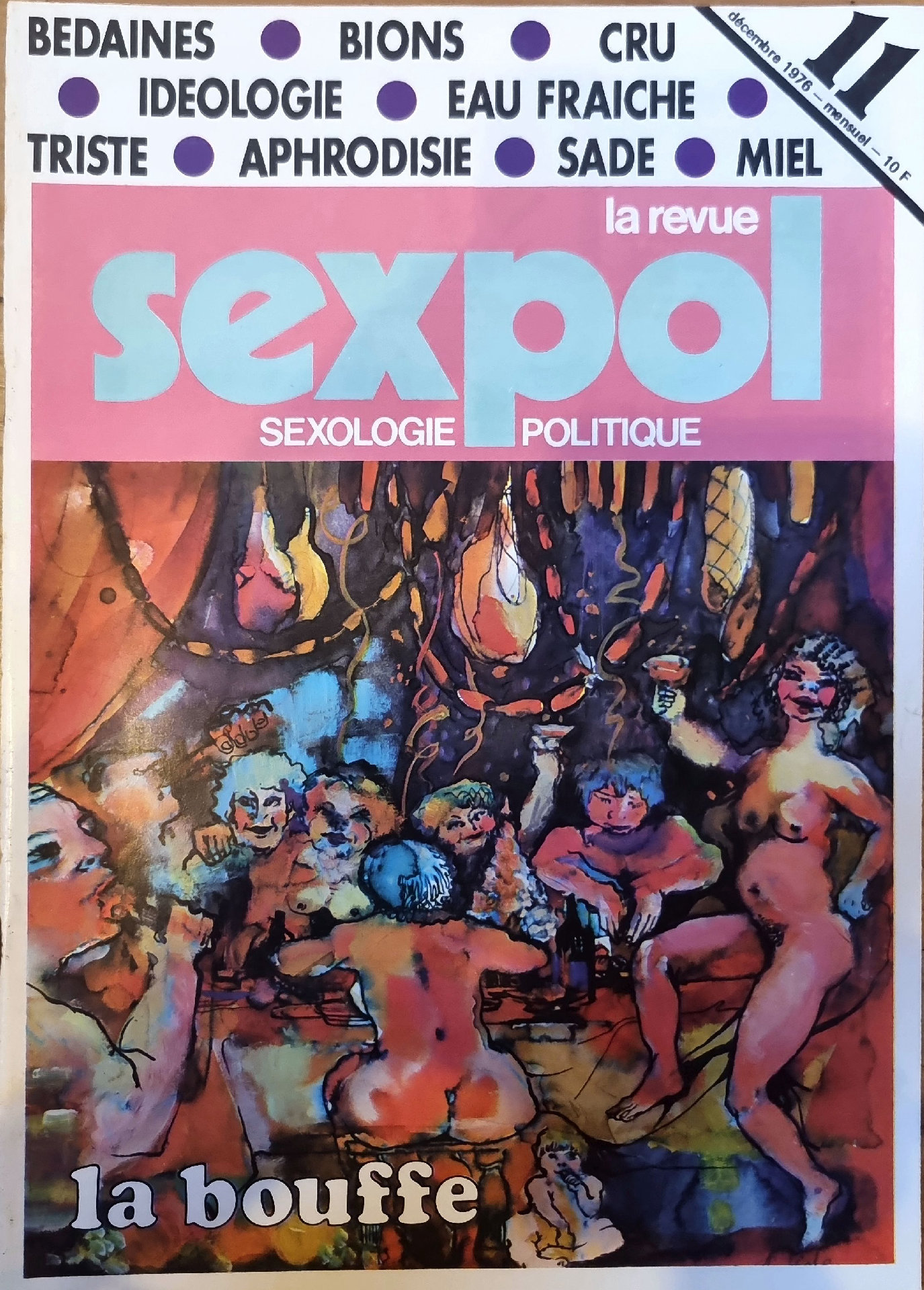 Sexpol : La Bouffe (La revue de Sexologie Politique)