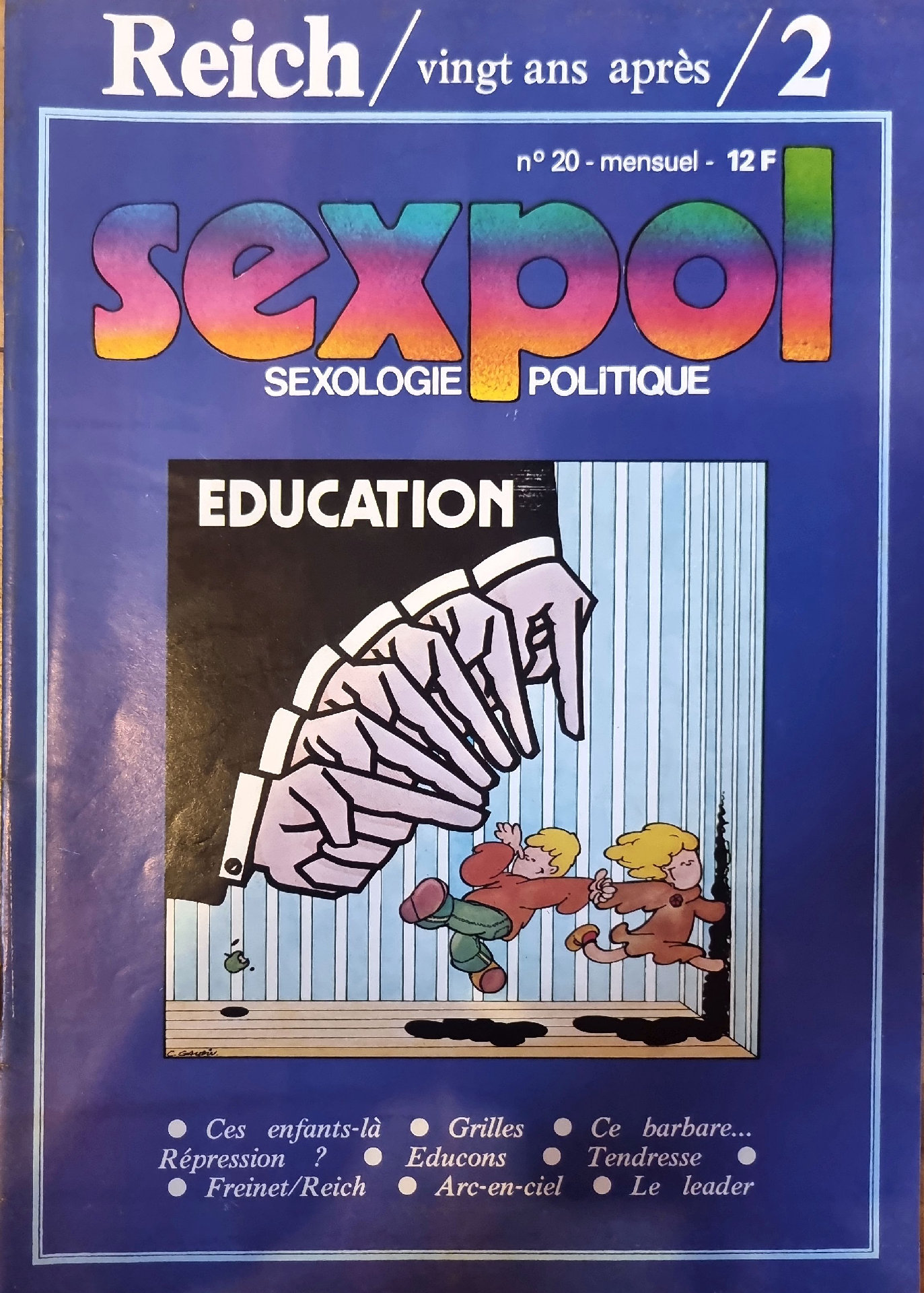 Sexpol n° 20 : Reich, vingt ans après (2)