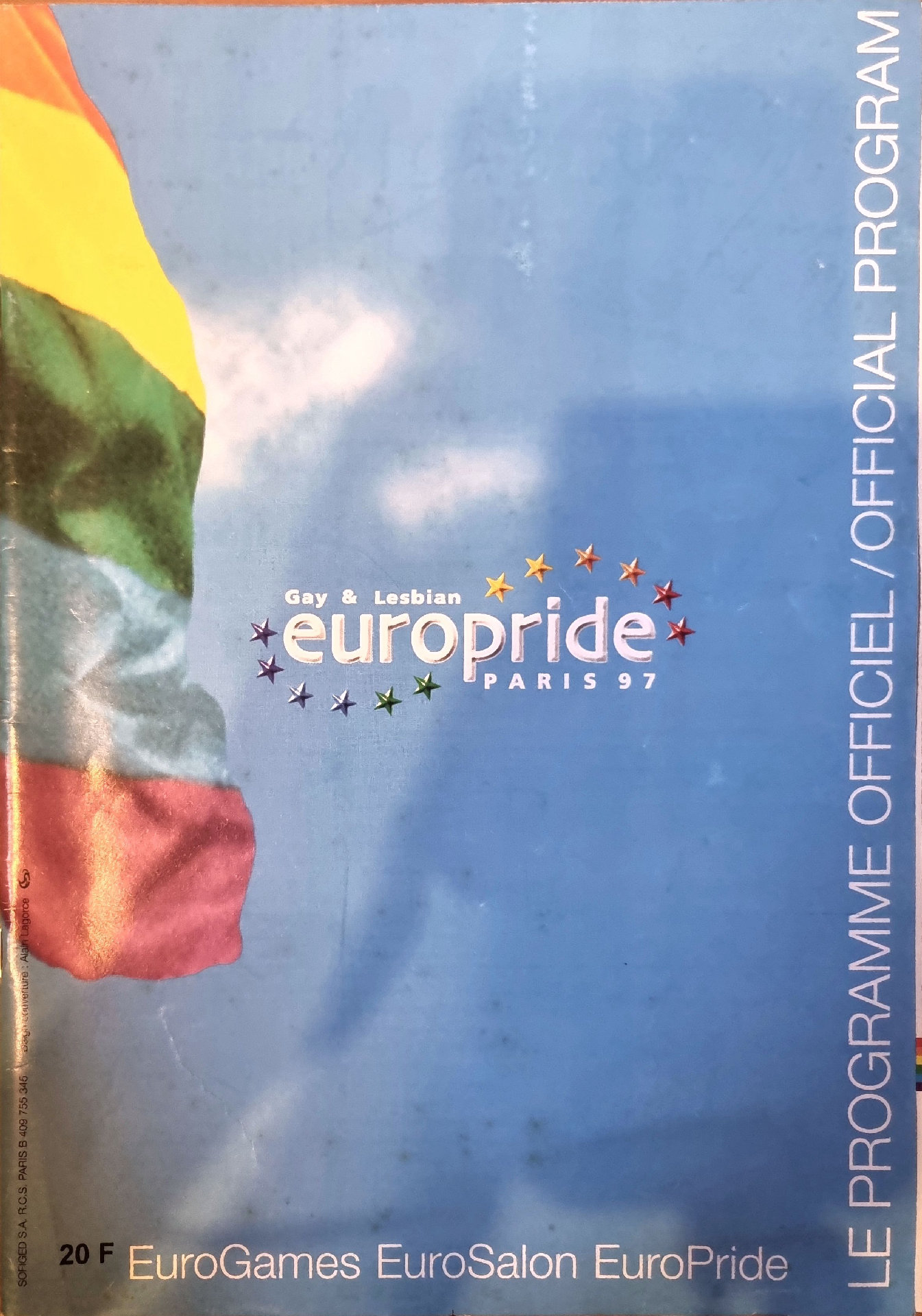 Europride PARIS 97 : Le Programme Officiel / Official Program