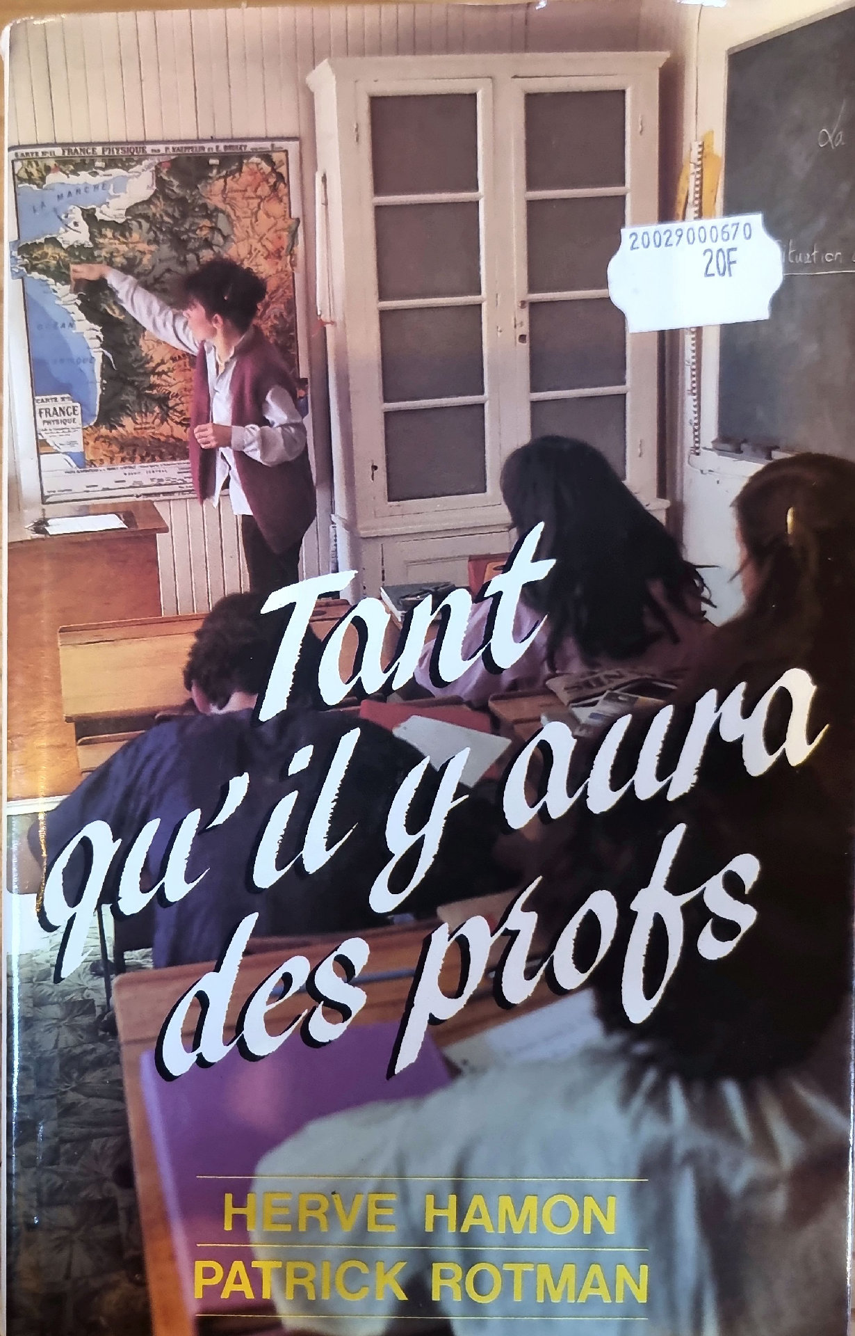Tant qu&rsquo;il y aura des profs