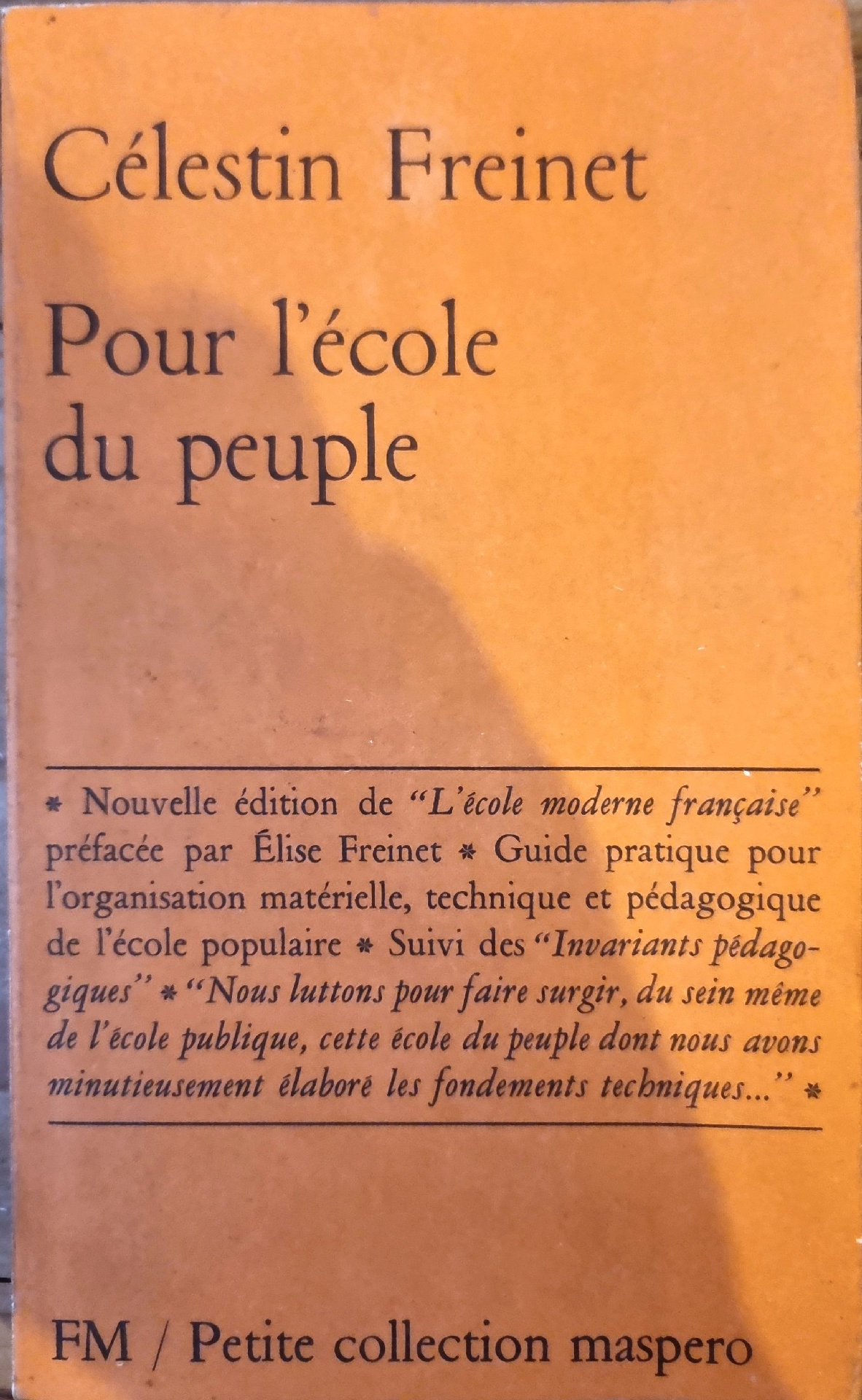 Pour l&rsquo;école du peuple
