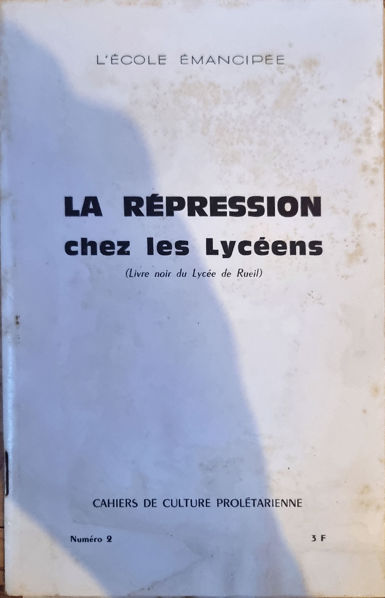 La Répression chez les Lycéens