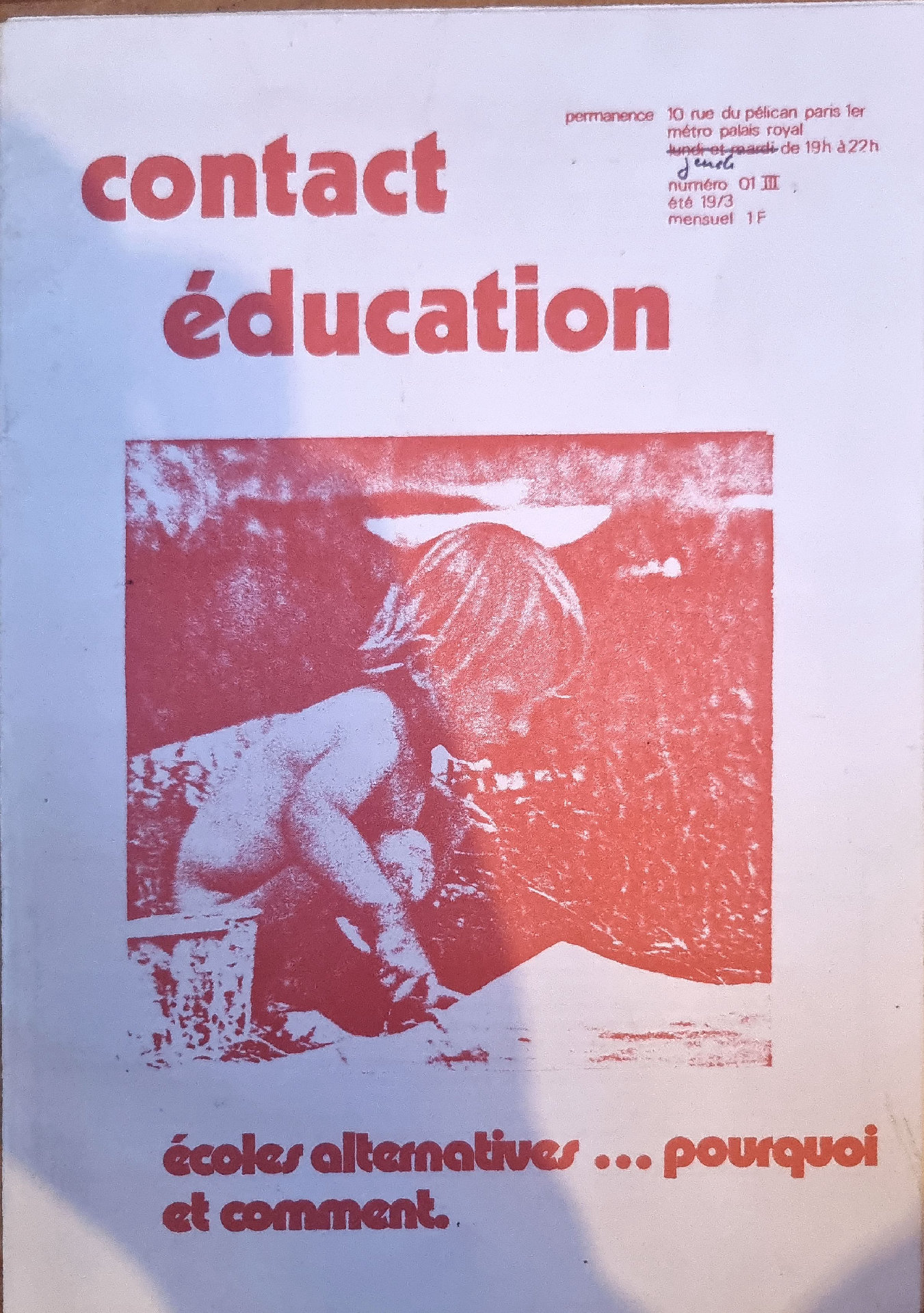 contact éducation
