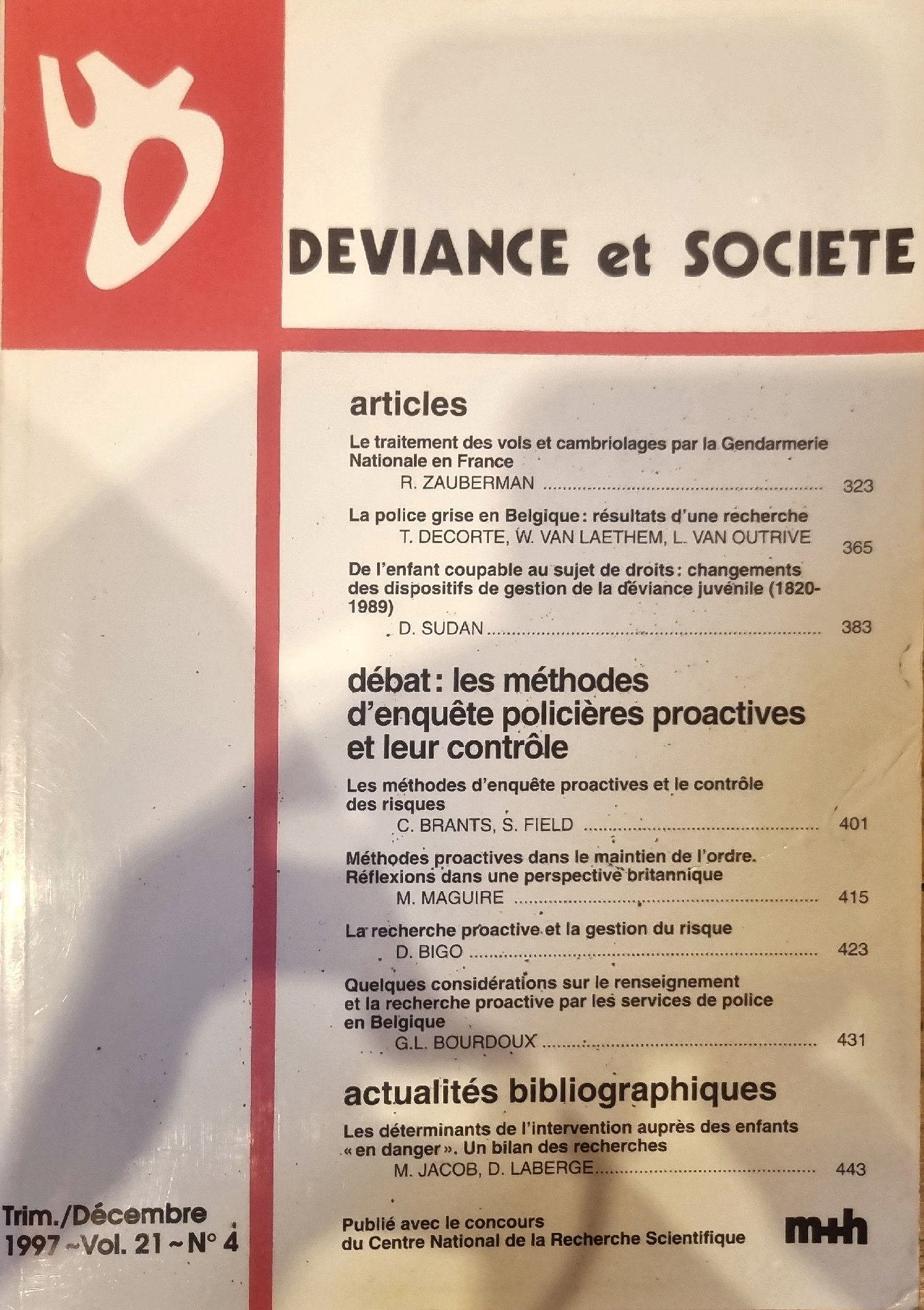 Déviance et Société