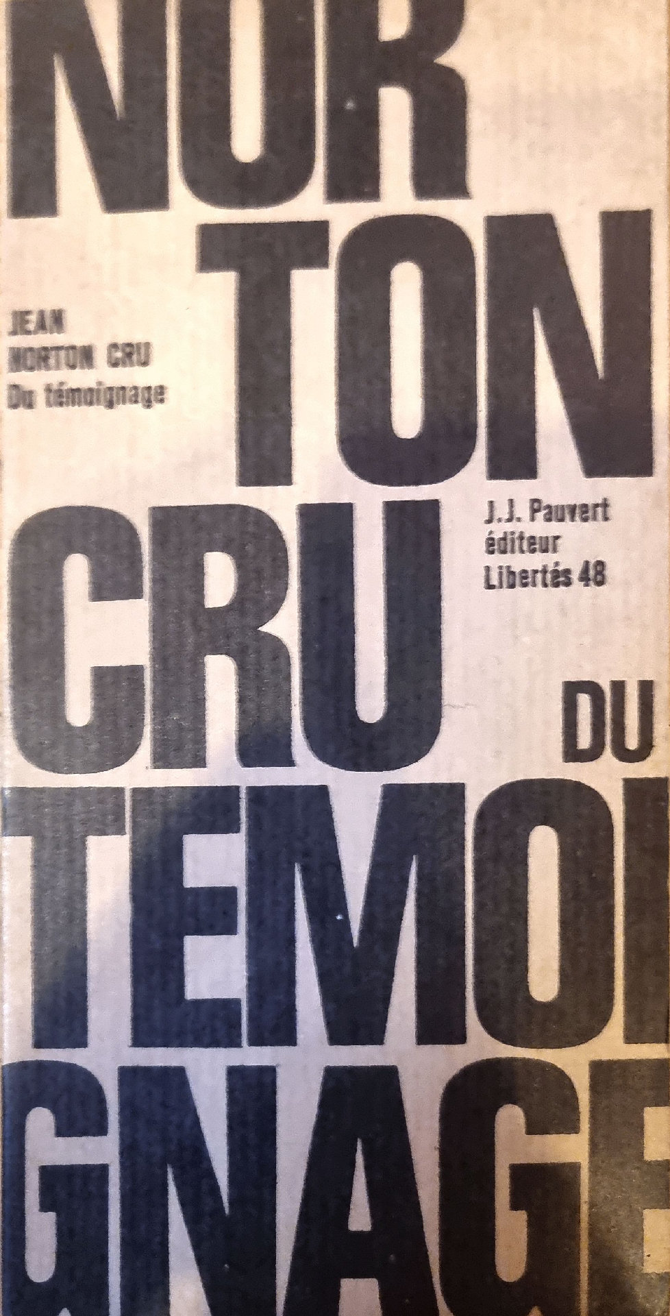 Du témoignage