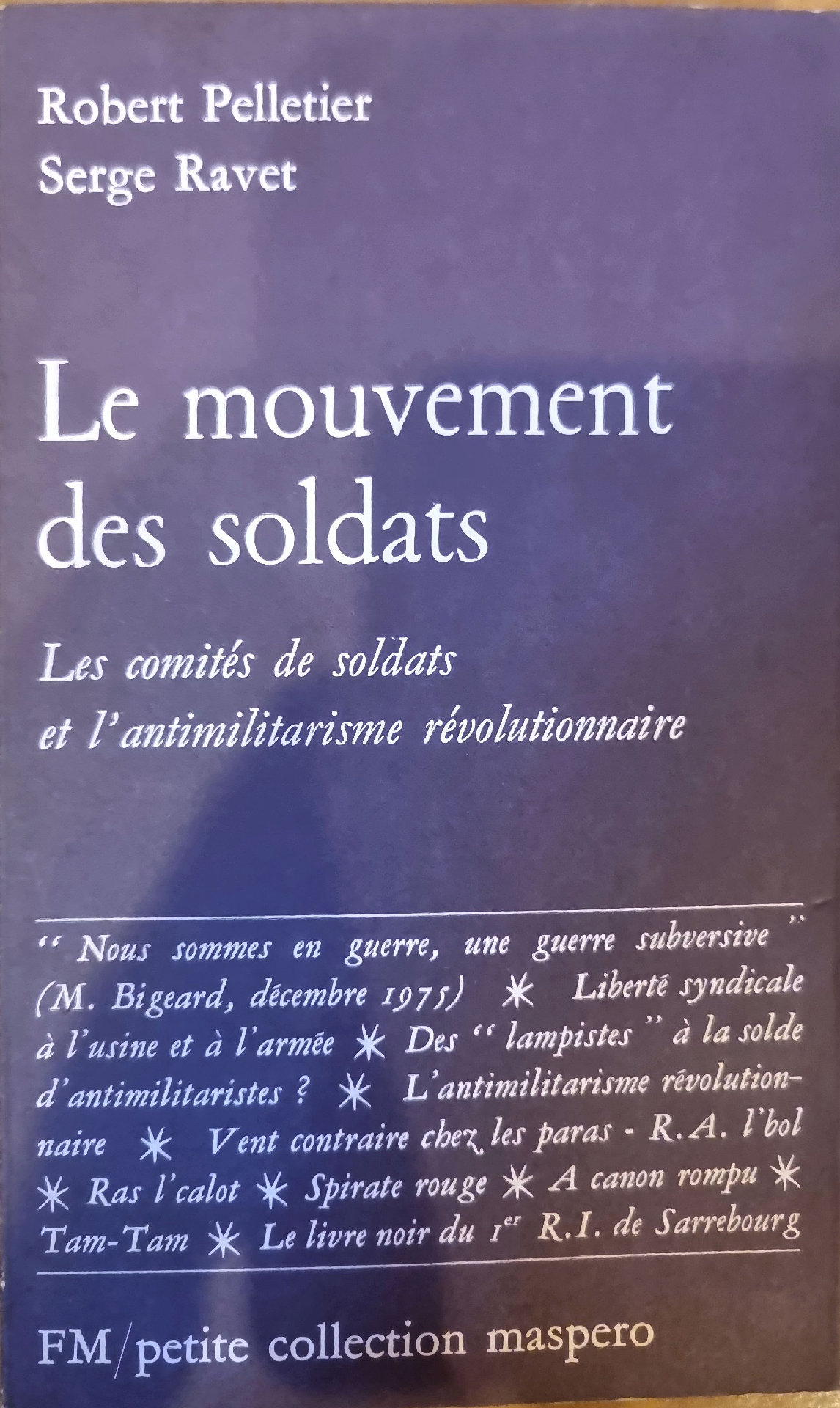 Le mouvement des soldats