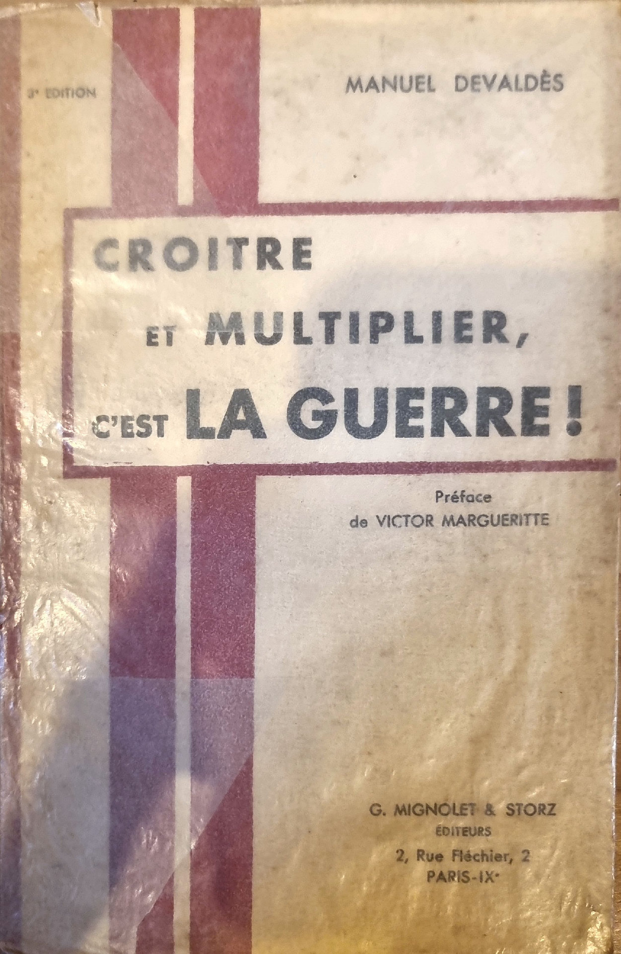 CROÎTRE ET MULTIPLIER, C&rsquo;EST LA GUERRE!