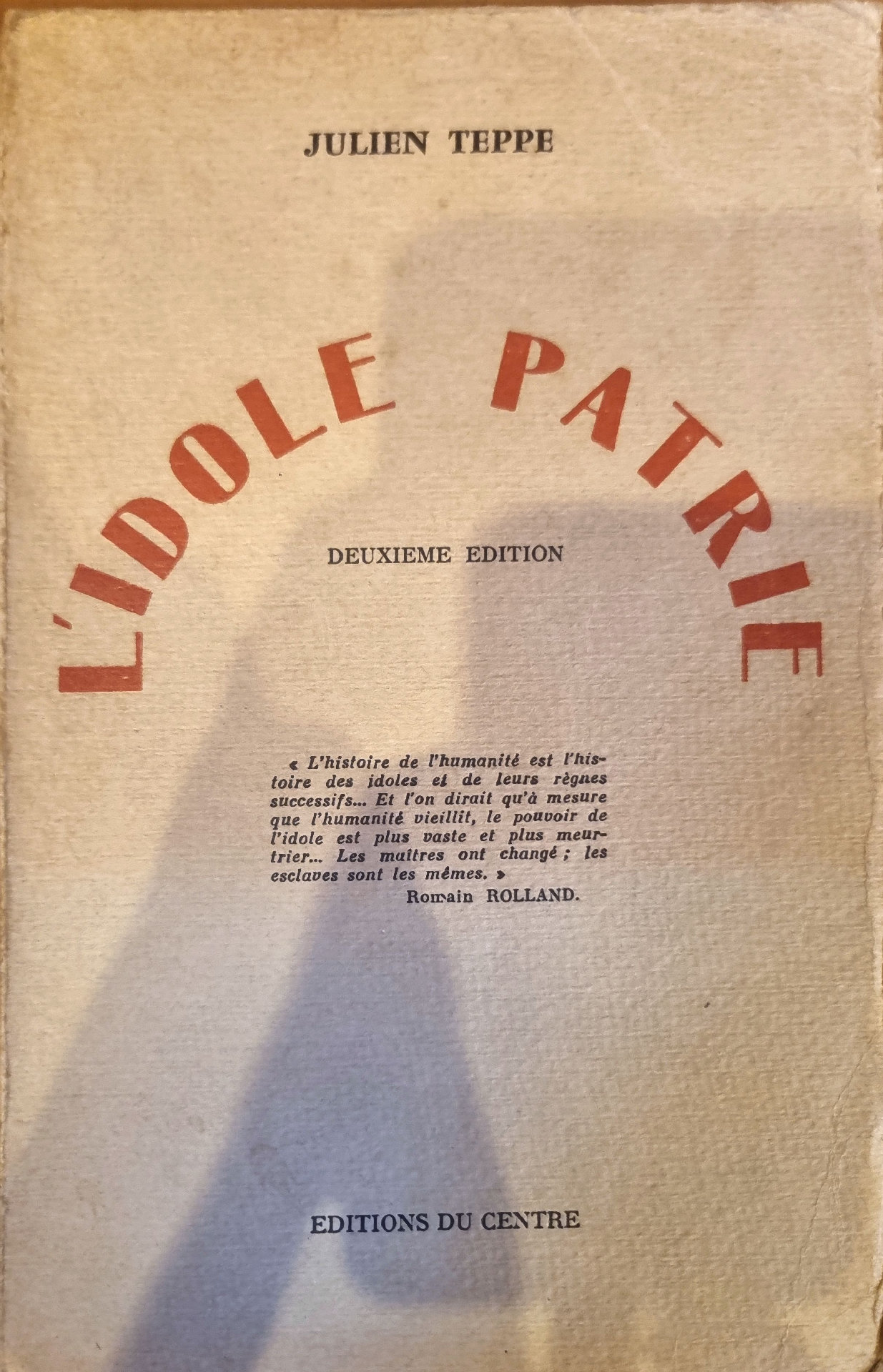 L&rsquo;Idole Patrie