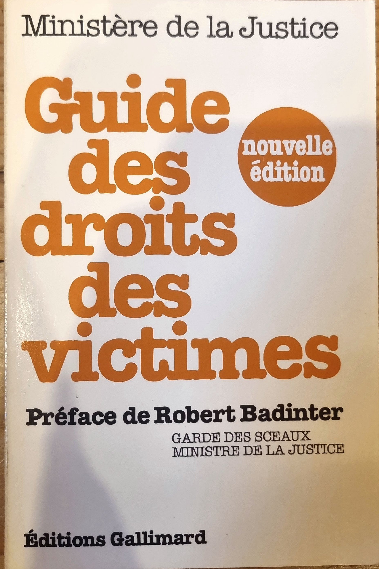 Guide des droits des victimes nouvelle édition