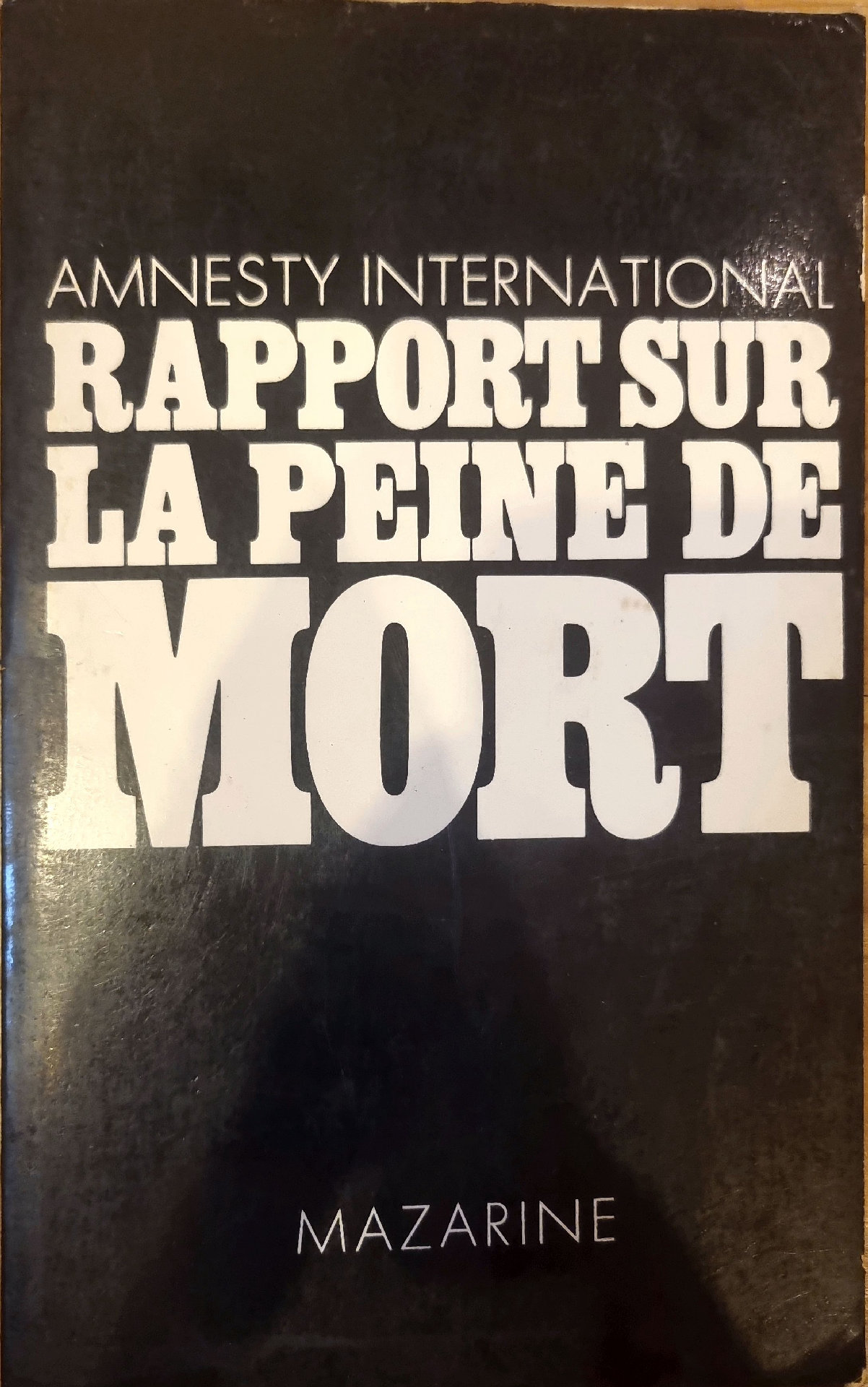 Rapport sur la peine de mort