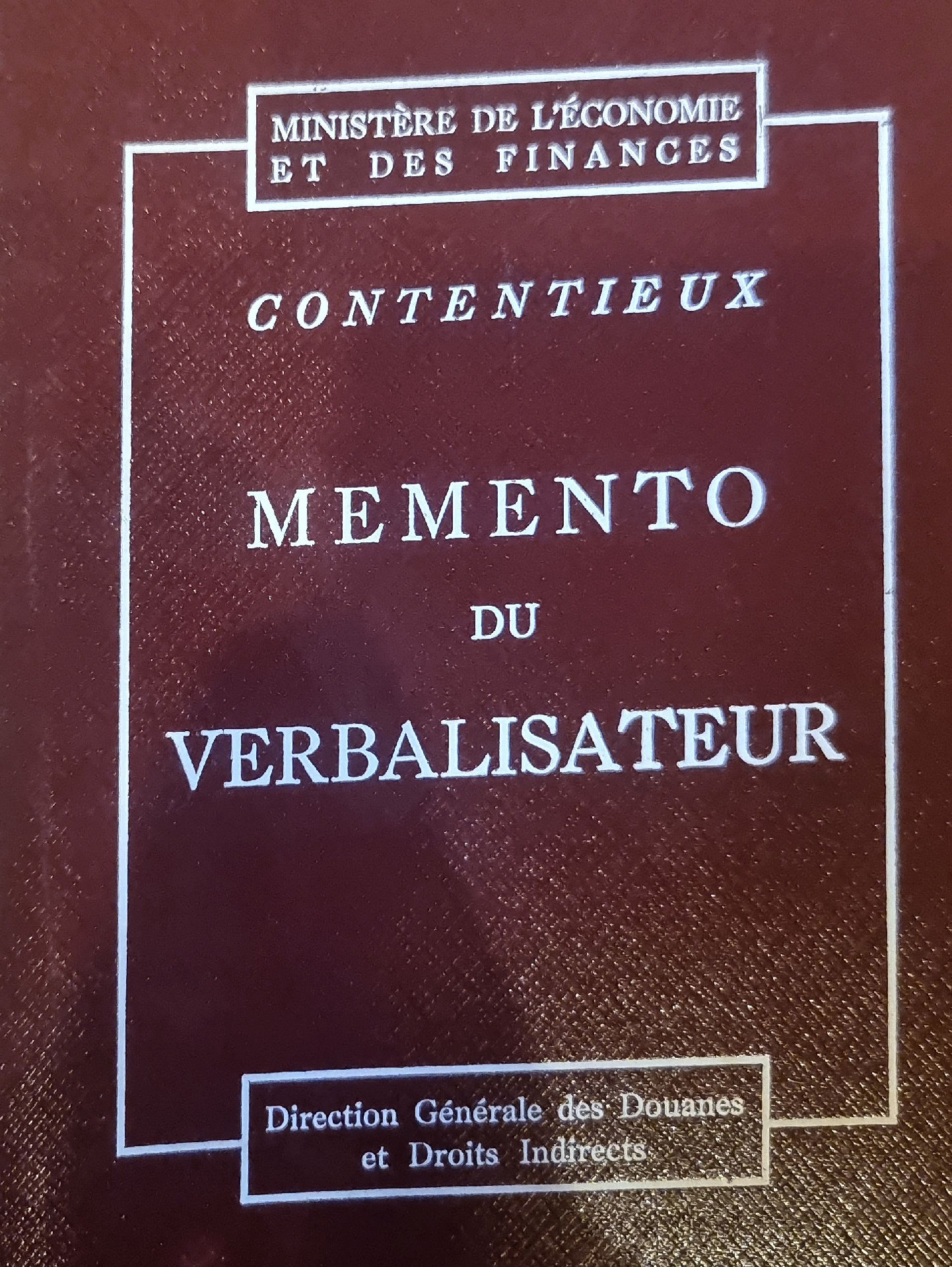 Contentieux Memento du Verbalisateur
