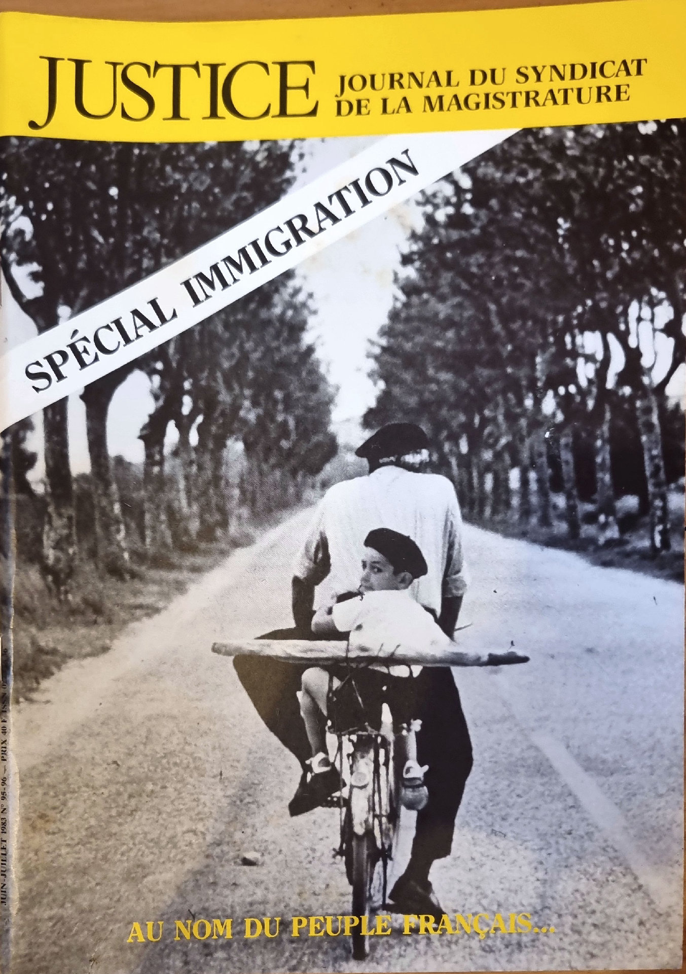 Justice : Journal du Syndicat de la Magistrature – Spécial Immigration
